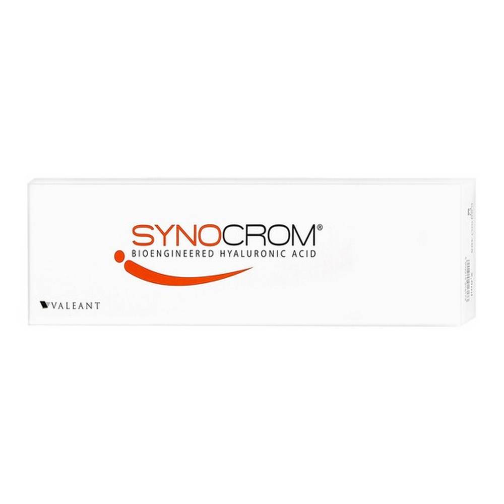 Valeant, Synokrom, Synokrom %1, Eklem Ağrısı için Ağrı Önlemleri, Doldurulmuş Şırınga, 2 ml.