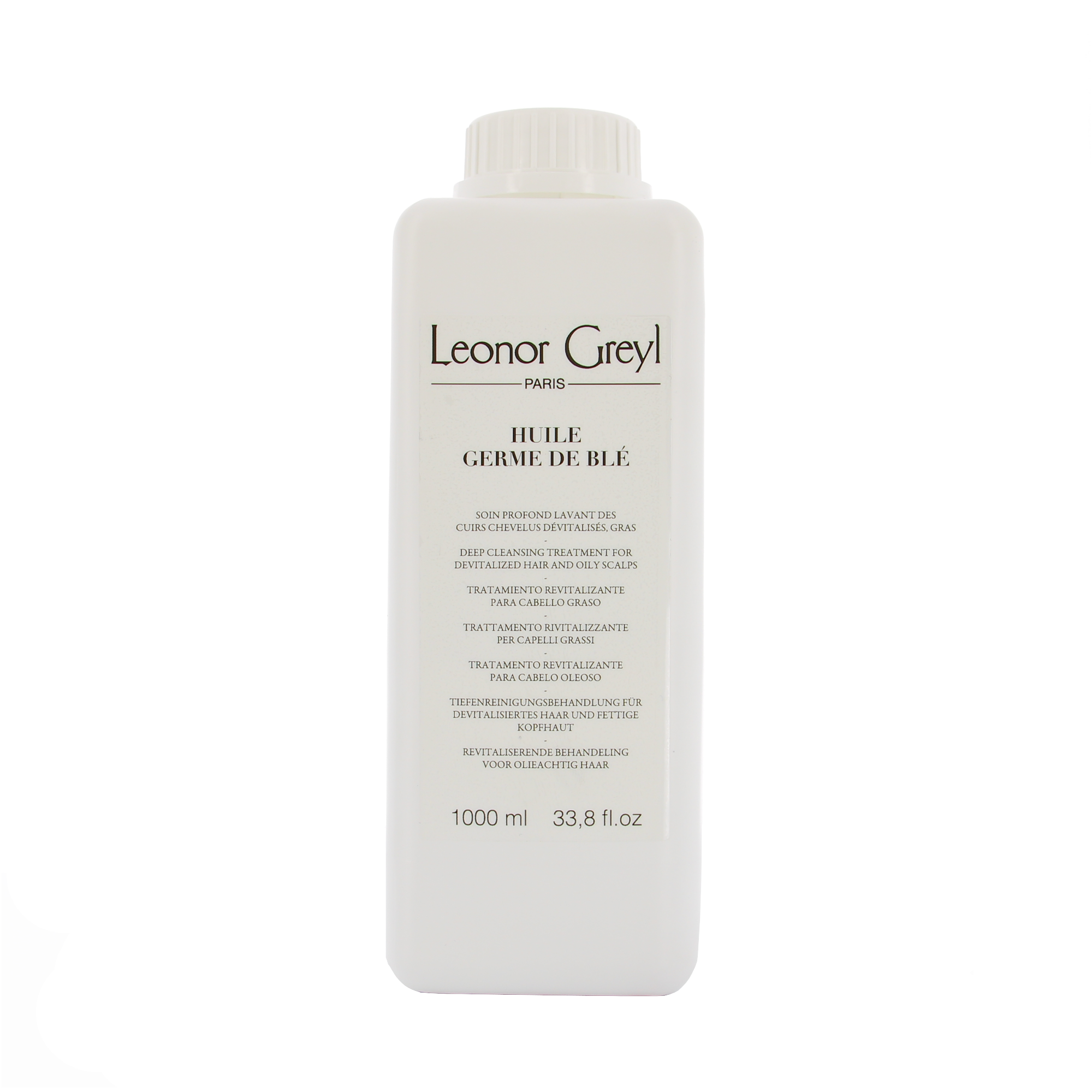 Leonor Greyl, Huile Germe De Ble, Leave-In Scalp Treatment Lotion, For Cleansing, 1000 ml