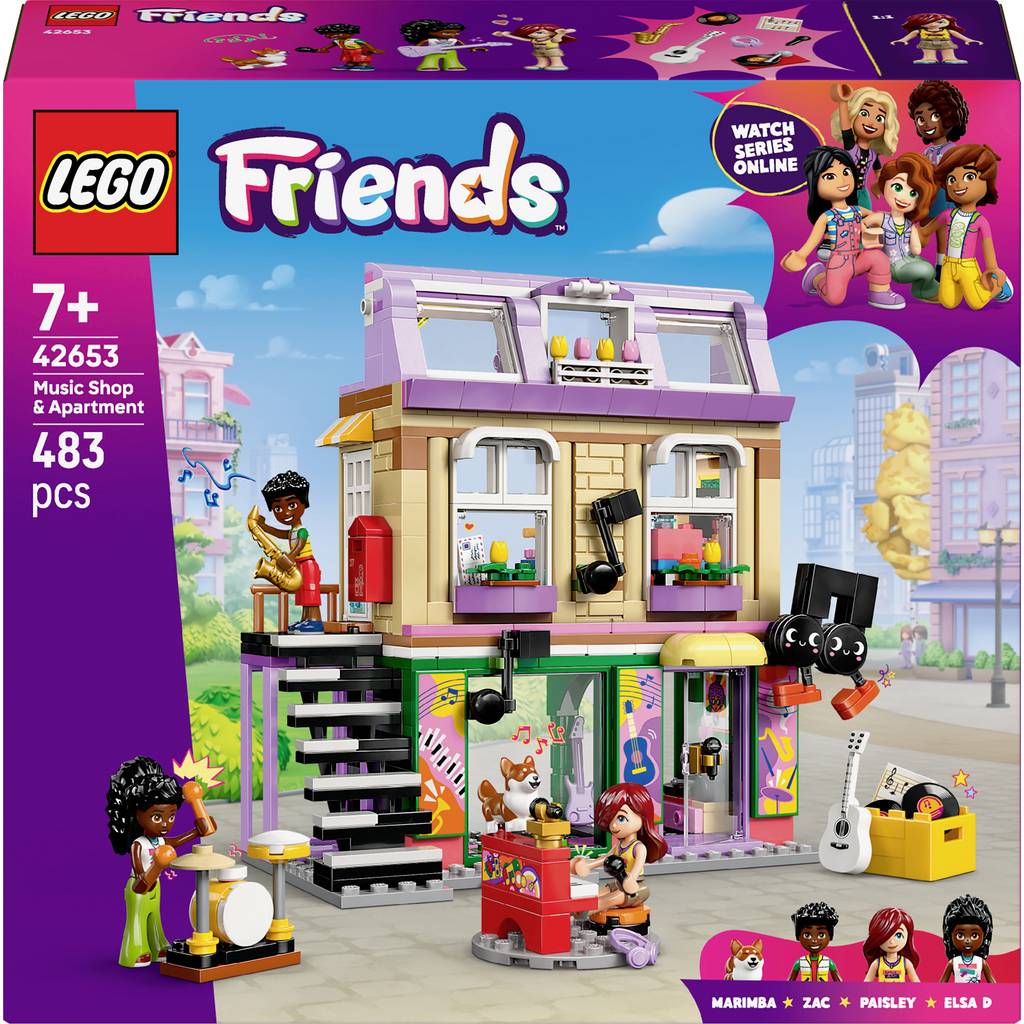 42653 LEGO® FRIENDS Music Store & Apartment 42653