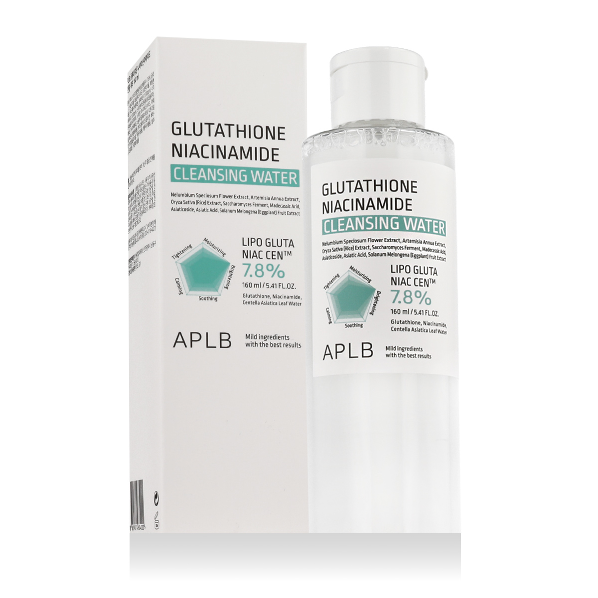 APLB Glutathione Niacinamide Cleansing Water 160 ml