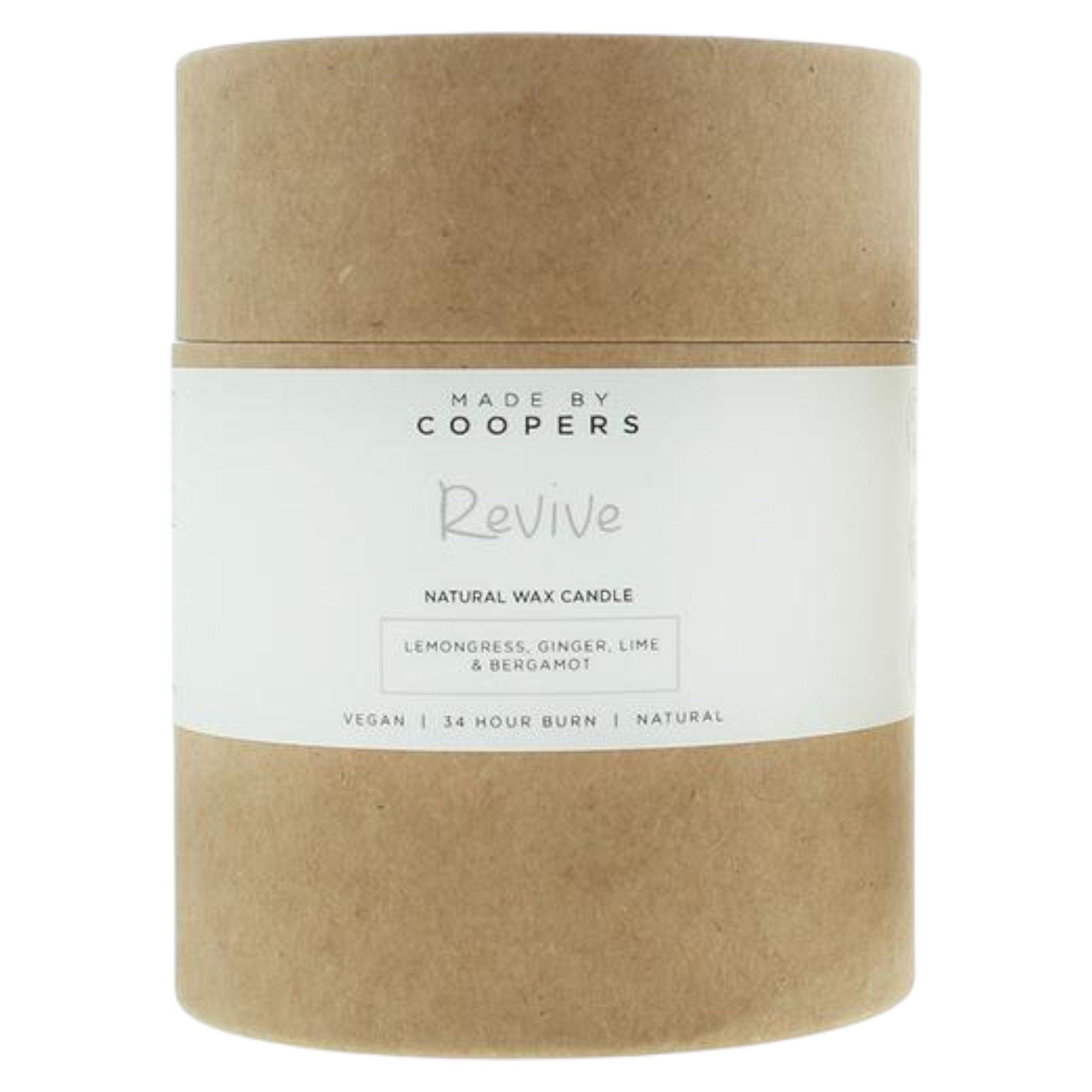 Made By Coopers, Revive, Limon Çayı, Koku Edilmiş Muma, 175 g