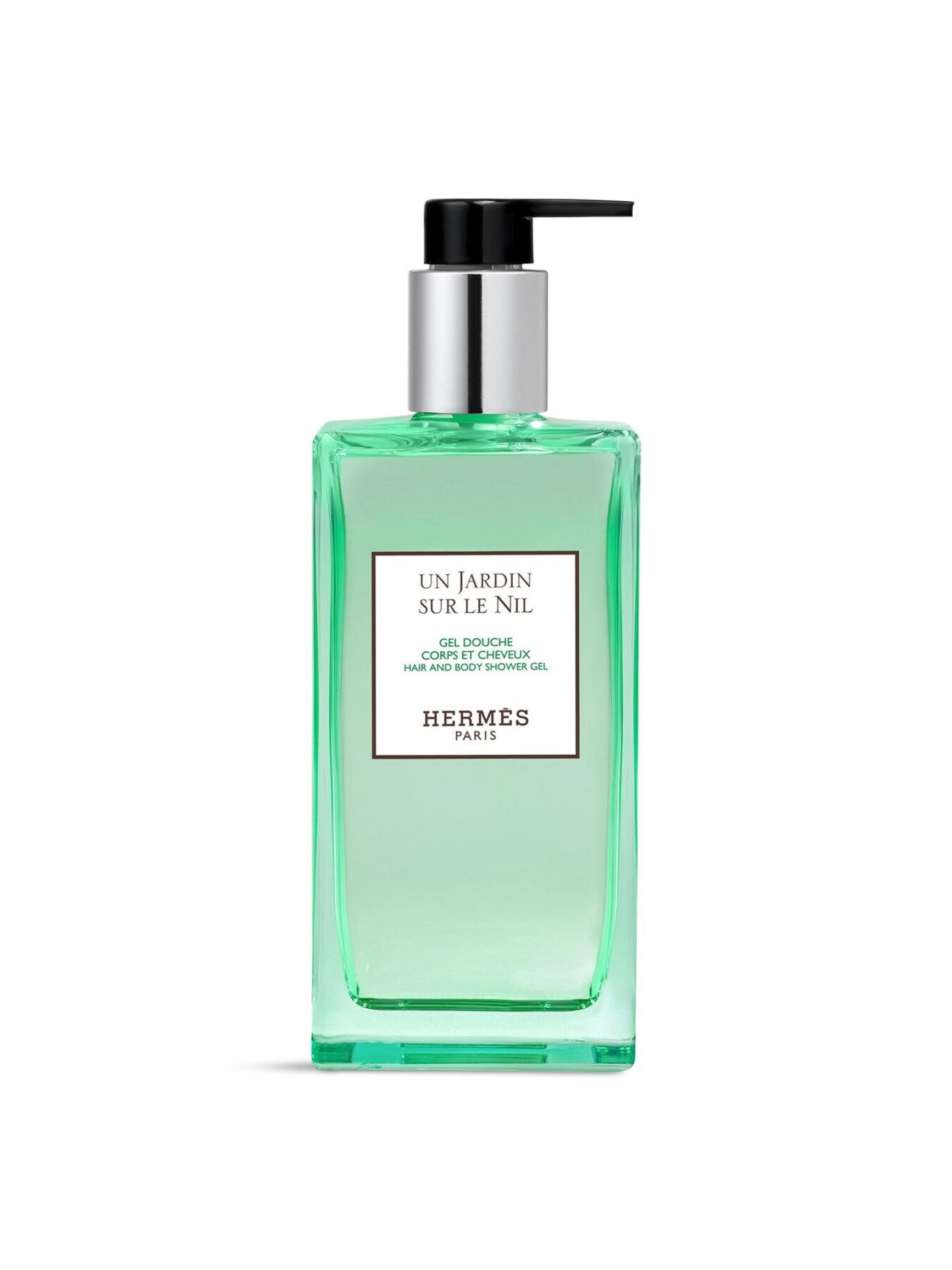 Hermes, Un Jardin Sur Le Nil, Moisturizing, Shower Gel, Hair & Body, All Skin Types, 200 ml