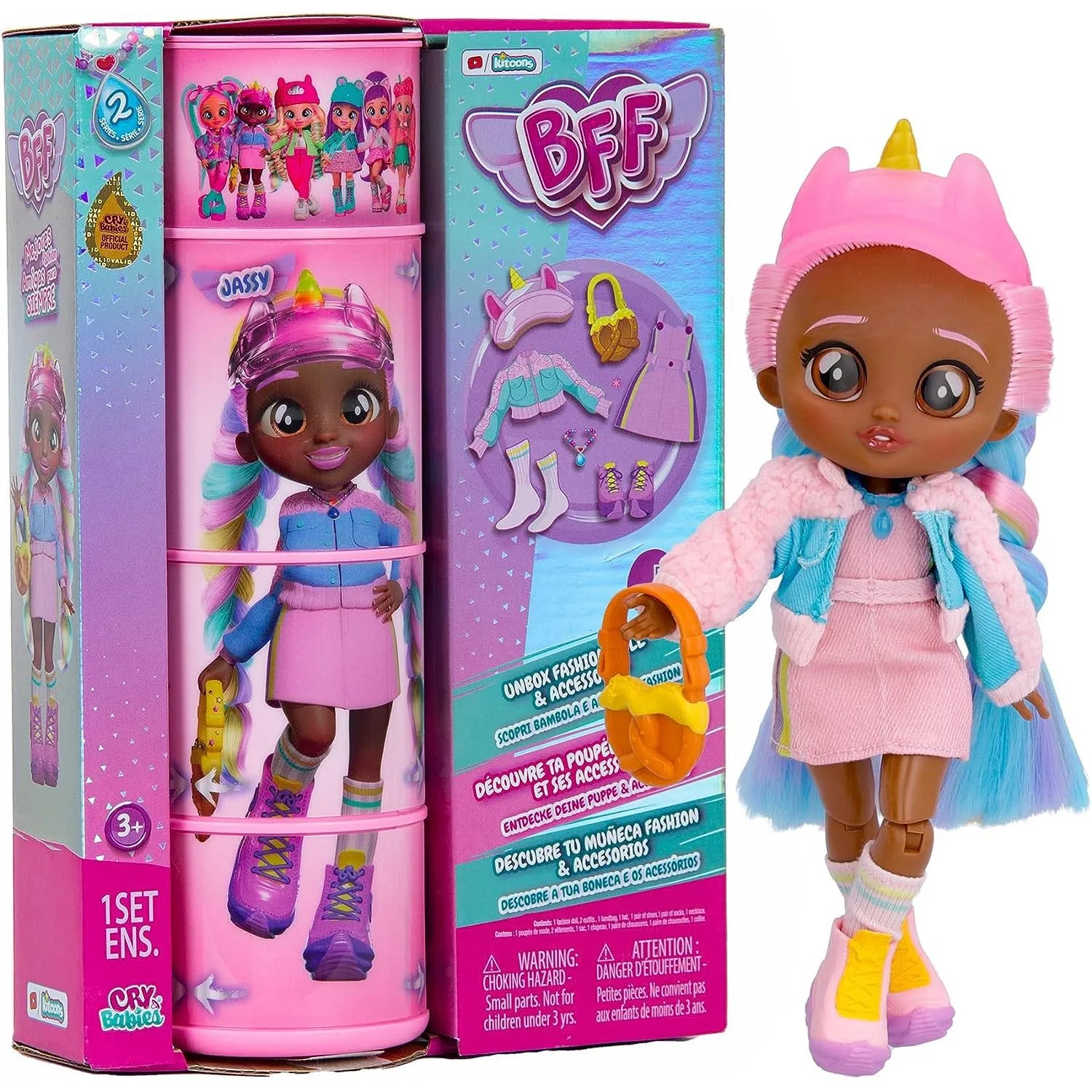 Cry Babies BFF Jassy Doll 20cm 908390