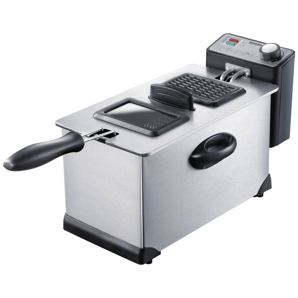 Severin FR 2431 Deep fryer 3 l 2000 W Overheat protection Stainless stee FR 2431