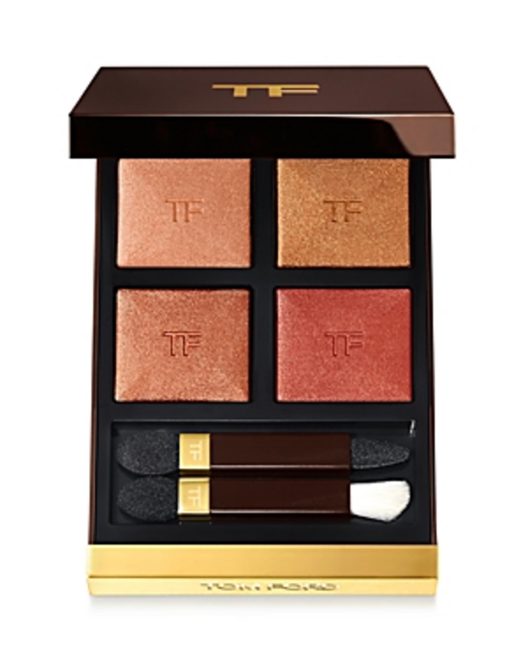 Tom Ford, Eye Color Quad, Eyeshadow Palette, 41, Peach Dawn, 4 Shades, 6 g