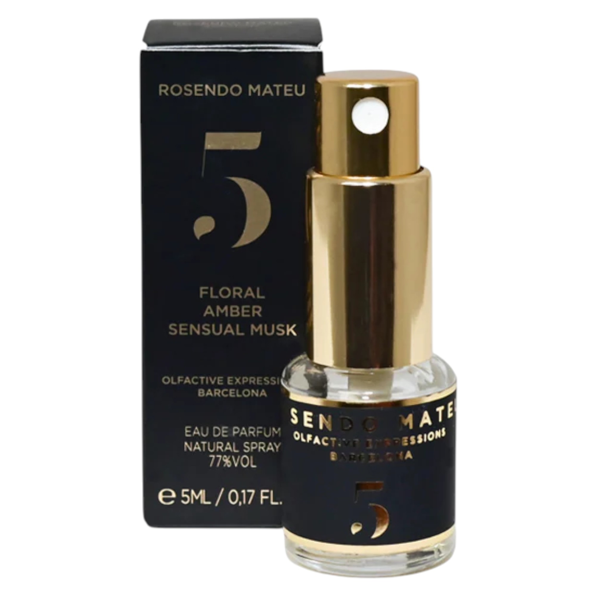 Rosendo Mateu, Expresii Olfactive Barcelona Nr. 5, Eau de parfum, Neutru, 5 ml