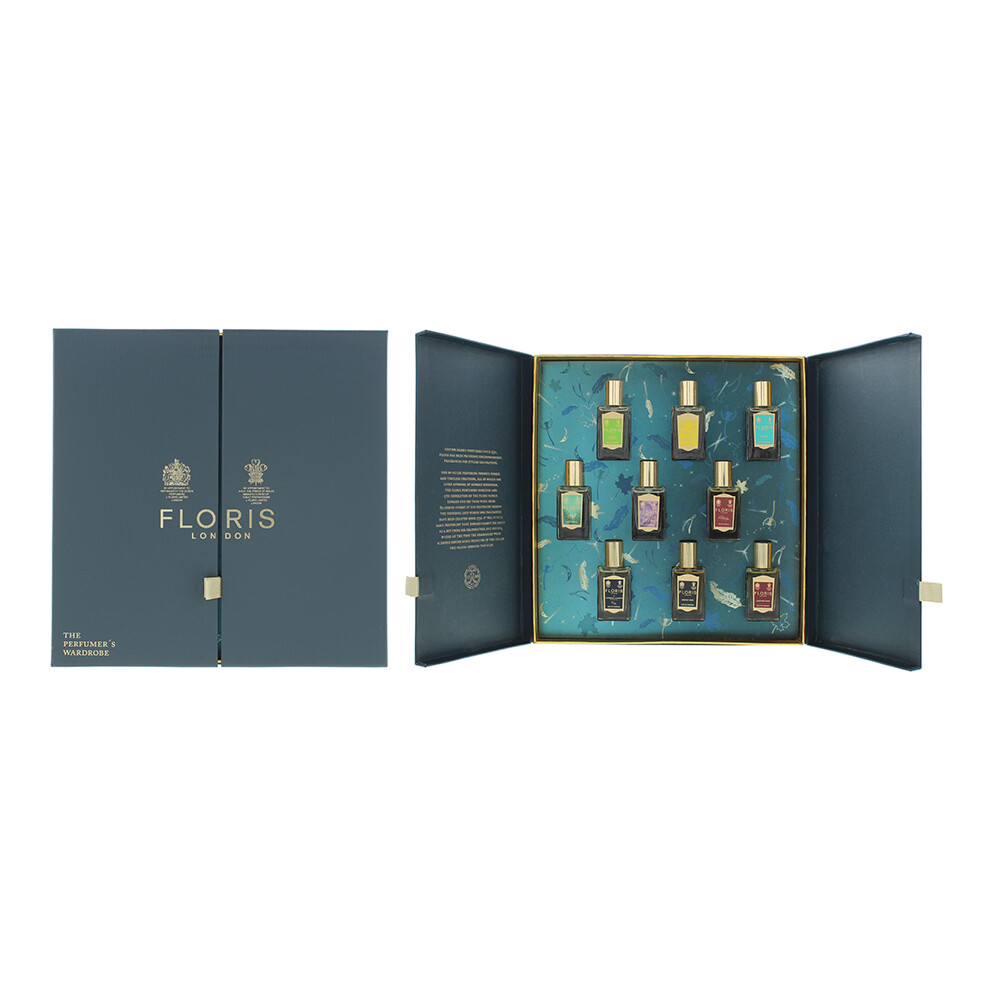 Kolleksiyon Seti, Londra'da Floris, Kozmetikçinin Özel Topluluğu, Eau de Parfüm, Kadınlar için, 9 parça, 15 ml.