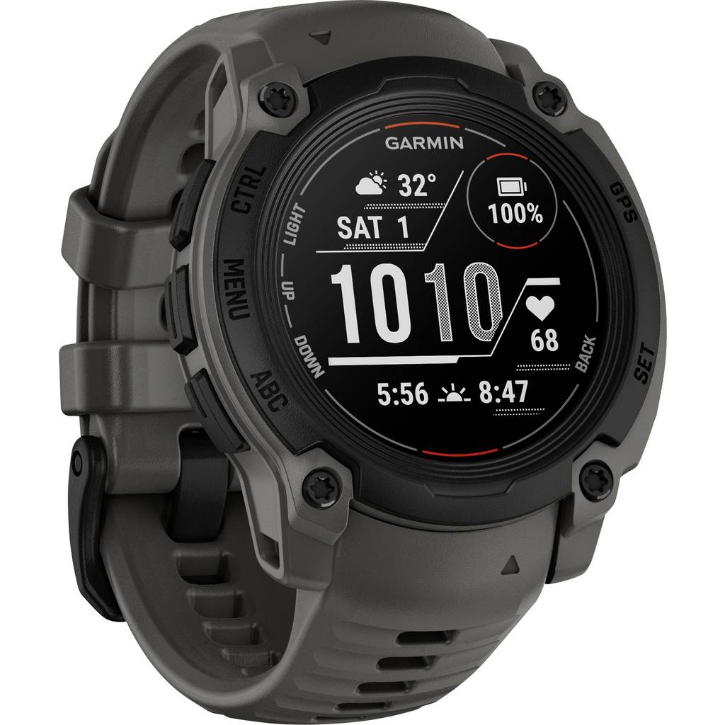 Garmin Instinct® E - 40 mm Kohle/Schwarz Smartwatch Black, Charcoal 010-02932-00