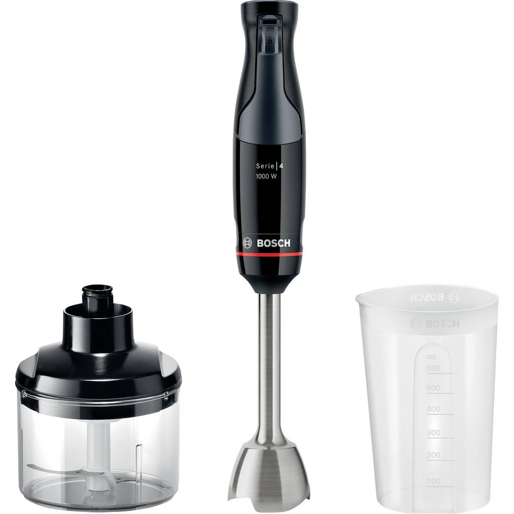 Bosch ErgoMaster Serie 4 Amestecător de mână Negru MSM4B620