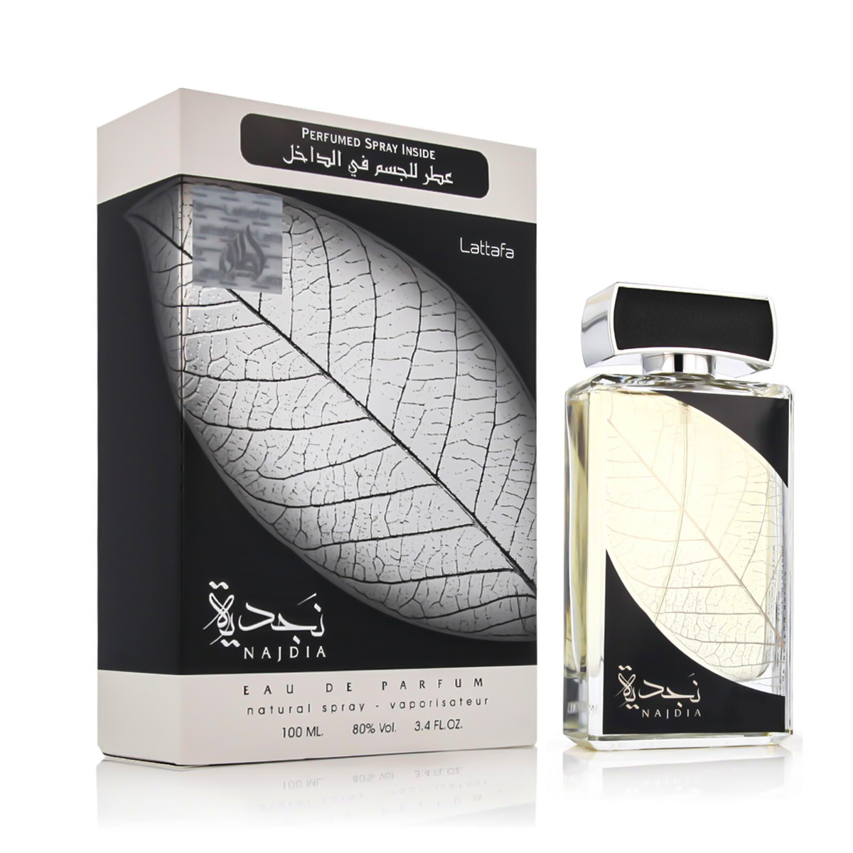 Lattafa Najdia EDP 100 ml + DEO VAPO (manufacturer-selected scent) 50 ml (unisex)
