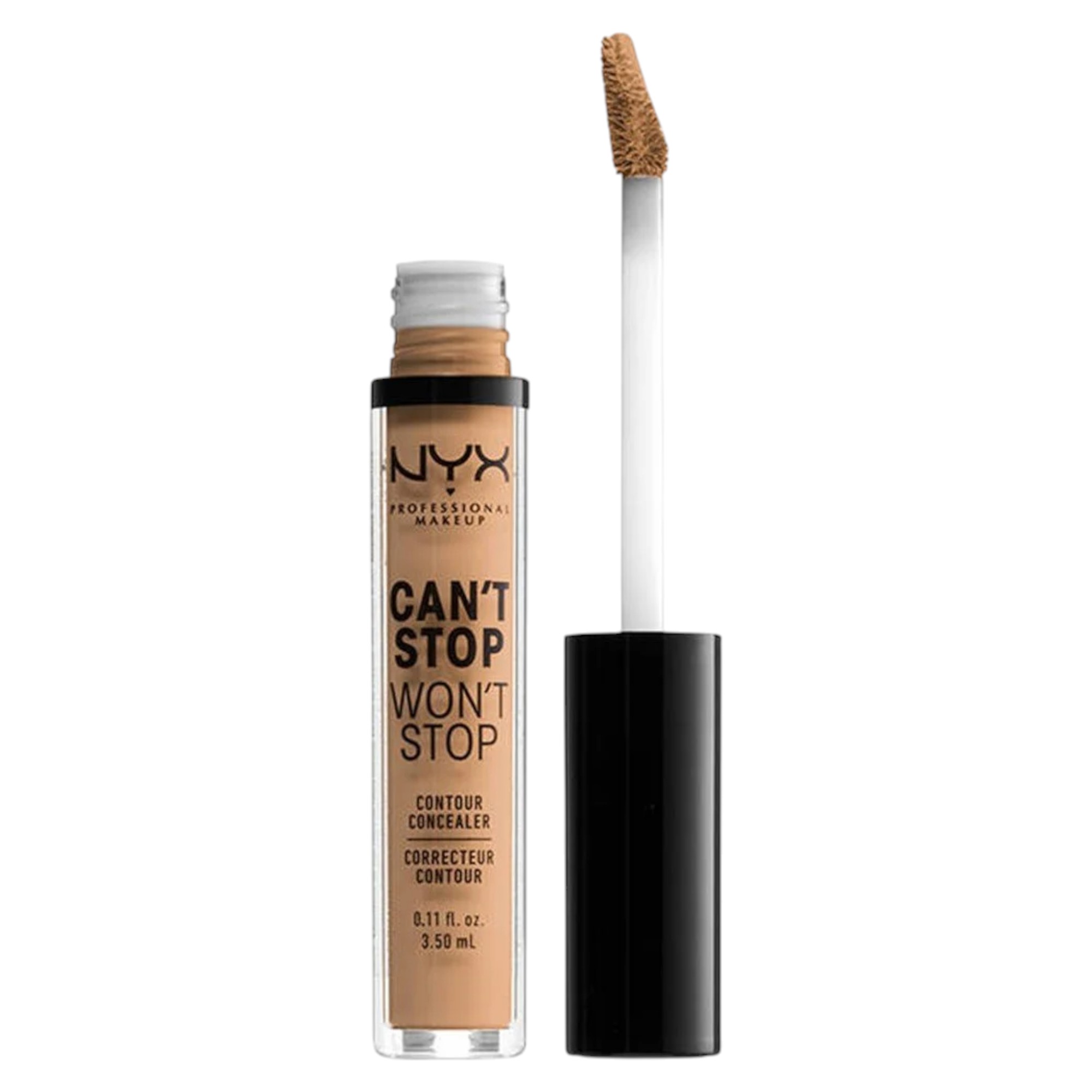 Nyx, Nu Pot Stăpâni Pe Mine, Fără Cruealitate, Acoperire Plină, Fond de Pământitură Lichid, Bej Moale, Da, 3,5 ml