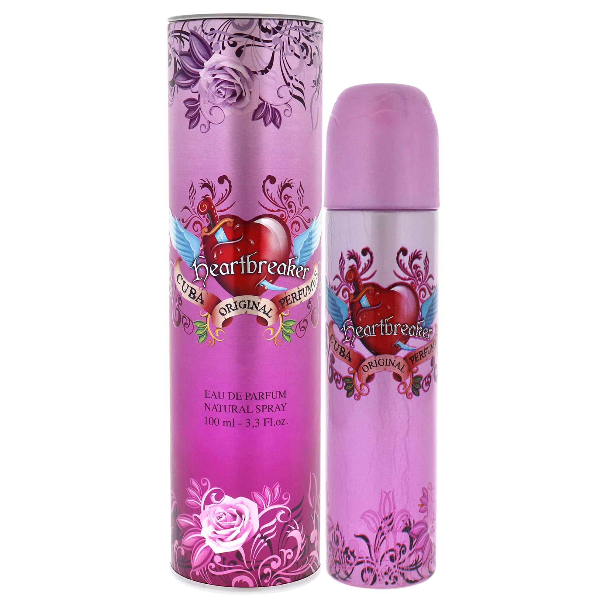 Cuba, Heartbreaker, Eau de parfum pentru femei, 100 ml.