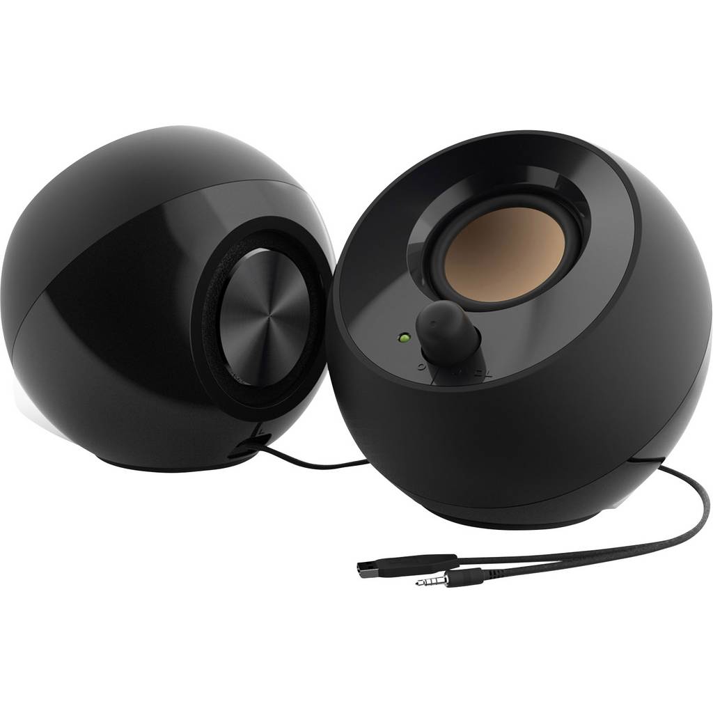 Creative Pebble 2.0 PC speaker Corded 4.4 W Black 51MF1680AA000