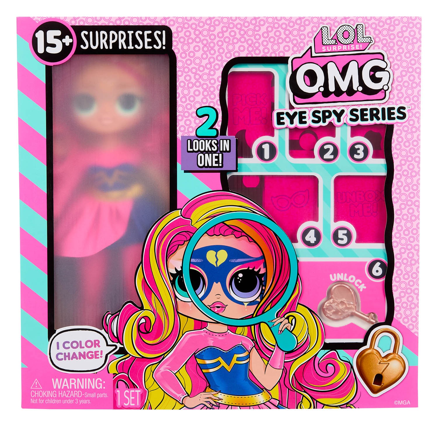 542667-EUC L.O.L. Surprize OMG Ochiul Spionează - Eroii Supraeriți
