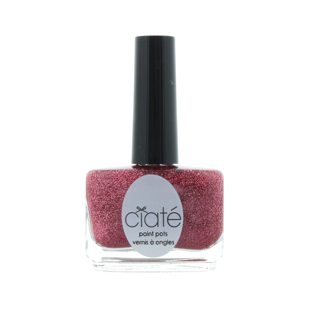 Produsele: Ciate, Paint Pot, Lac de unghii, Îmbunătățirea strălucirii, Părul frizat, 13,5 ml.