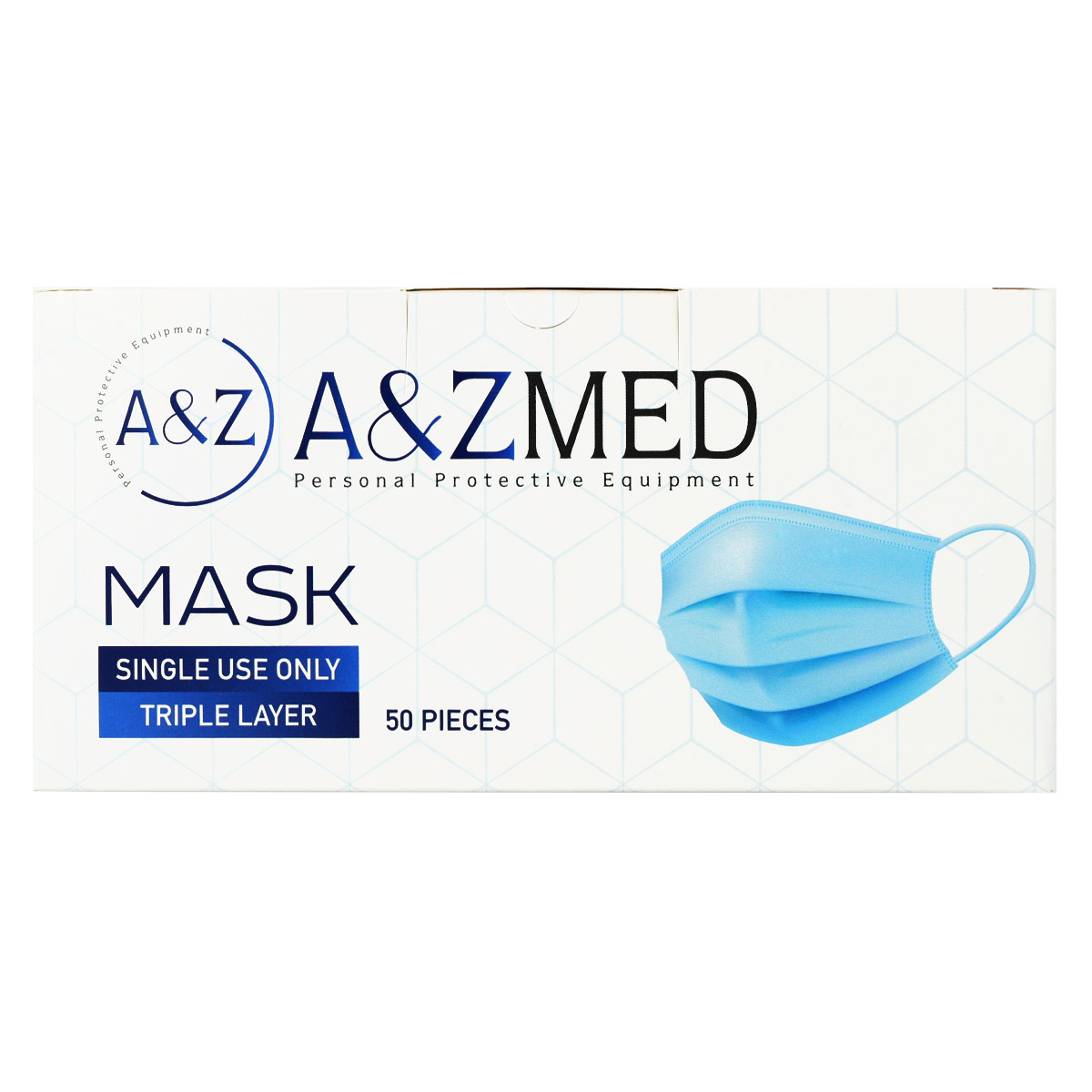 A&Z MED Atık Olumlu Ameliyathane Maskesi (Sertifikalı) - 50 Adet