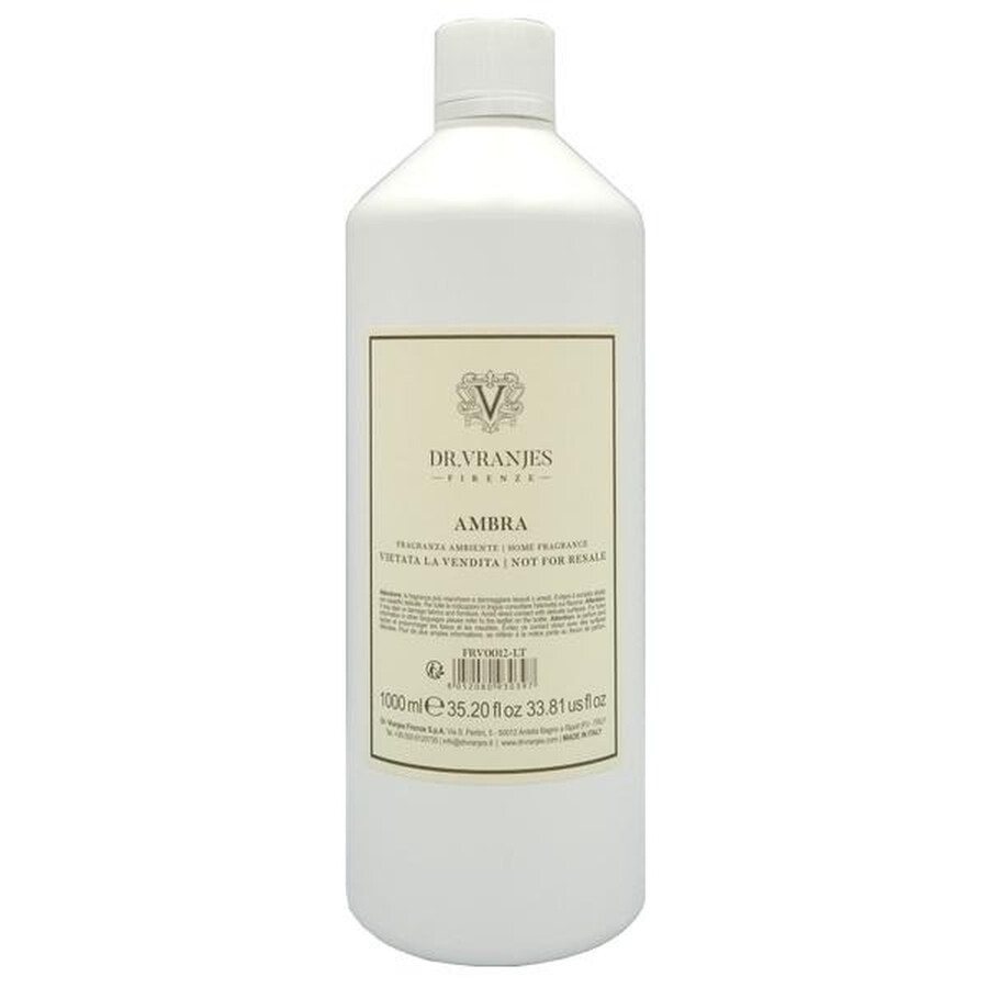 Dr. Vranjes Firenze, Ambra, Amber, Yağlı Bulut Üretici Dolum, 1000 ml