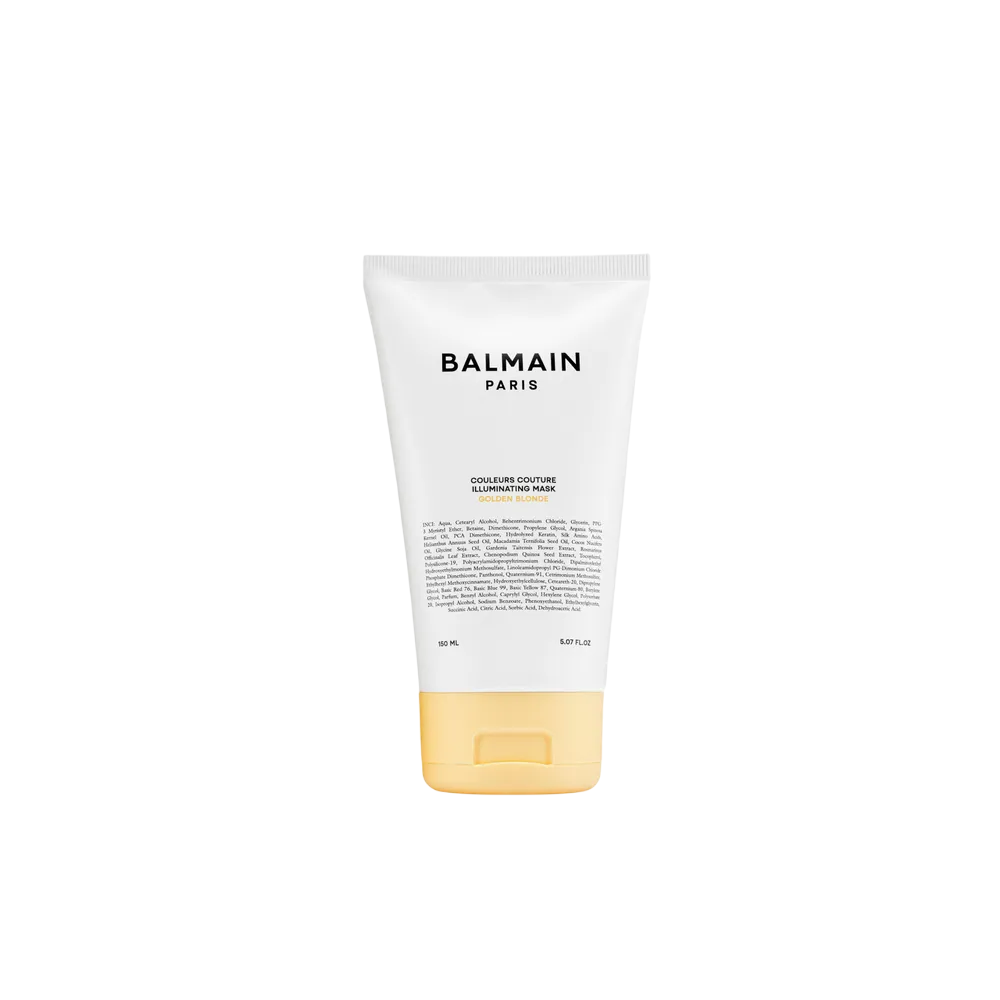 Balmain Profesional, Culori de Modă, Masca pentru colorare a părului cu cremă, Însoțitoarea luminii, Blondă aurie, 150 ml.