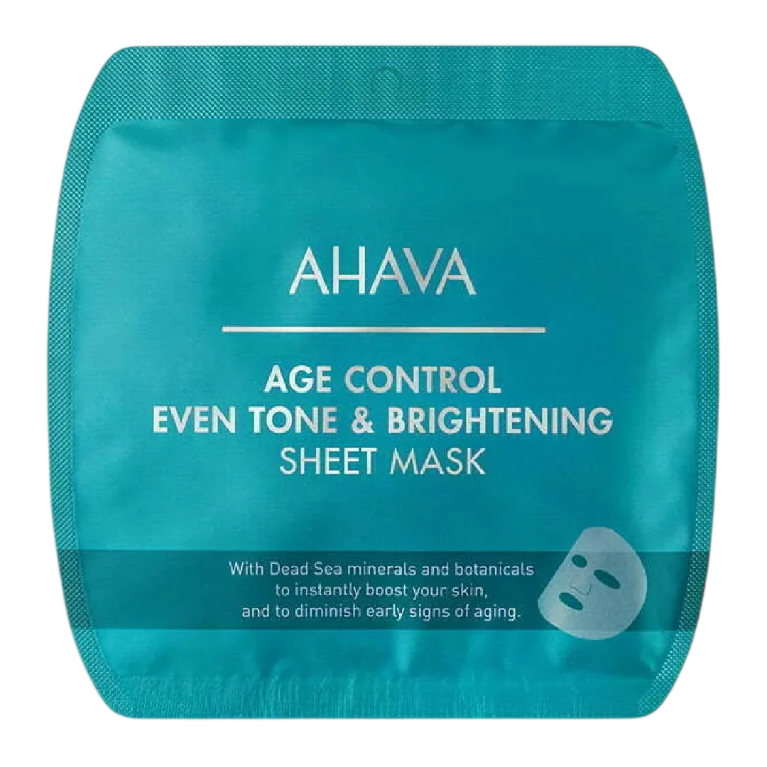 Ahava, Age Control, Citrus, Brightening, Sheet Mask, For Face, 17 g