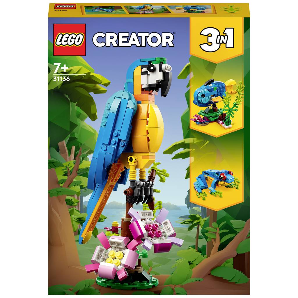31136 LEGO® CREATOR Exotic parrot 31136