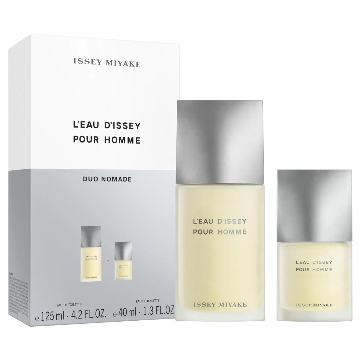 Set Issey Miyake: L'Eau D'Issey Pour Homme, Eau De Toilette, For Men, 40 ml + L'Eau D'Issey Pour Homme, Eau De Toilette, For Men, 125 ml