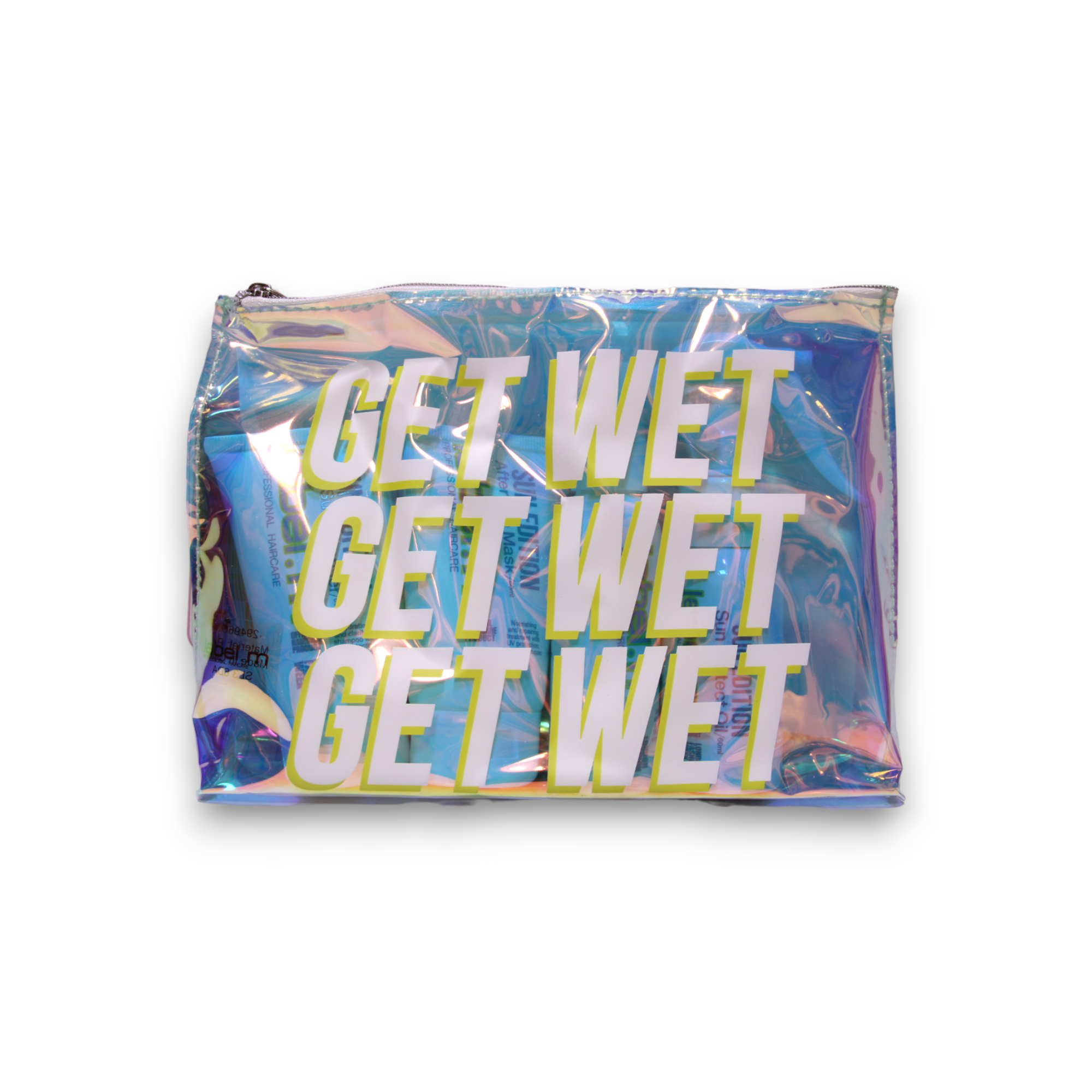 Get Wet Güneş Sürüm Set Etiketi.M: Güneş Sürümü, UV Filtresi, Saç Spreyi, Kuvvetlendirme İçin, 50 ml + Güneş Sürümü, UV Filtresi, Saç Yağı, Işıklandıran Parıltıyı Canlandırma ve Aydınlatmayı Geri Getirme, 60 ml + Güneş Sürümü, UV Filtresi, Saç Şampuanı, Nemlendirme İçin, 60 ml + Güneş Sürümü, UV Filtresi, Saç Bakım Krem Maske
