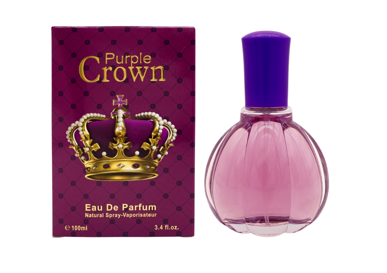 Fine Perfumery, Purple Crown, Eau De Parfum, For Women, 100 ml