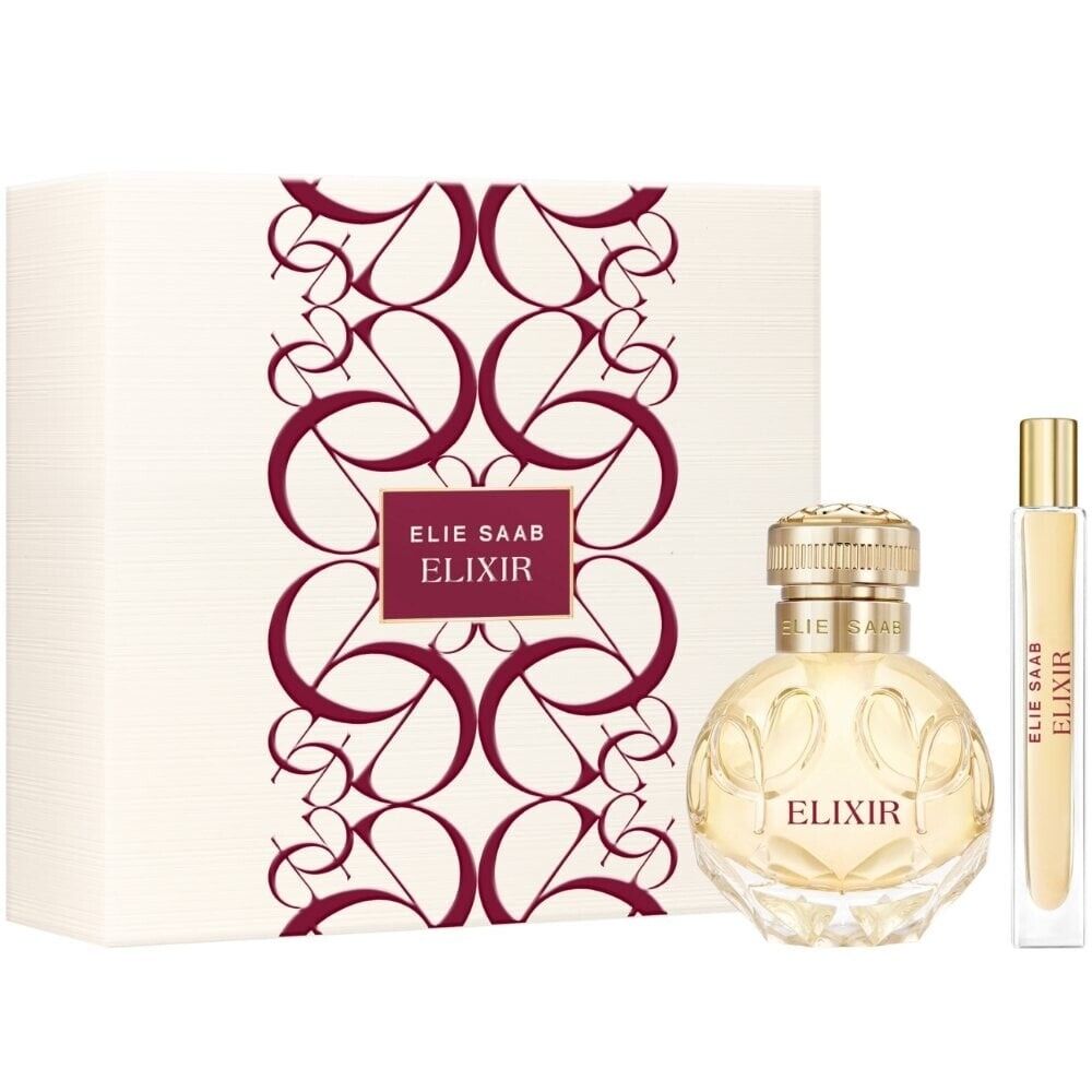 Elie Saab: Elixir, Perfume de parfum, Pentru femei, 50 ml + Elixir, Perfume de parfum, Pentru femei, 10 ml