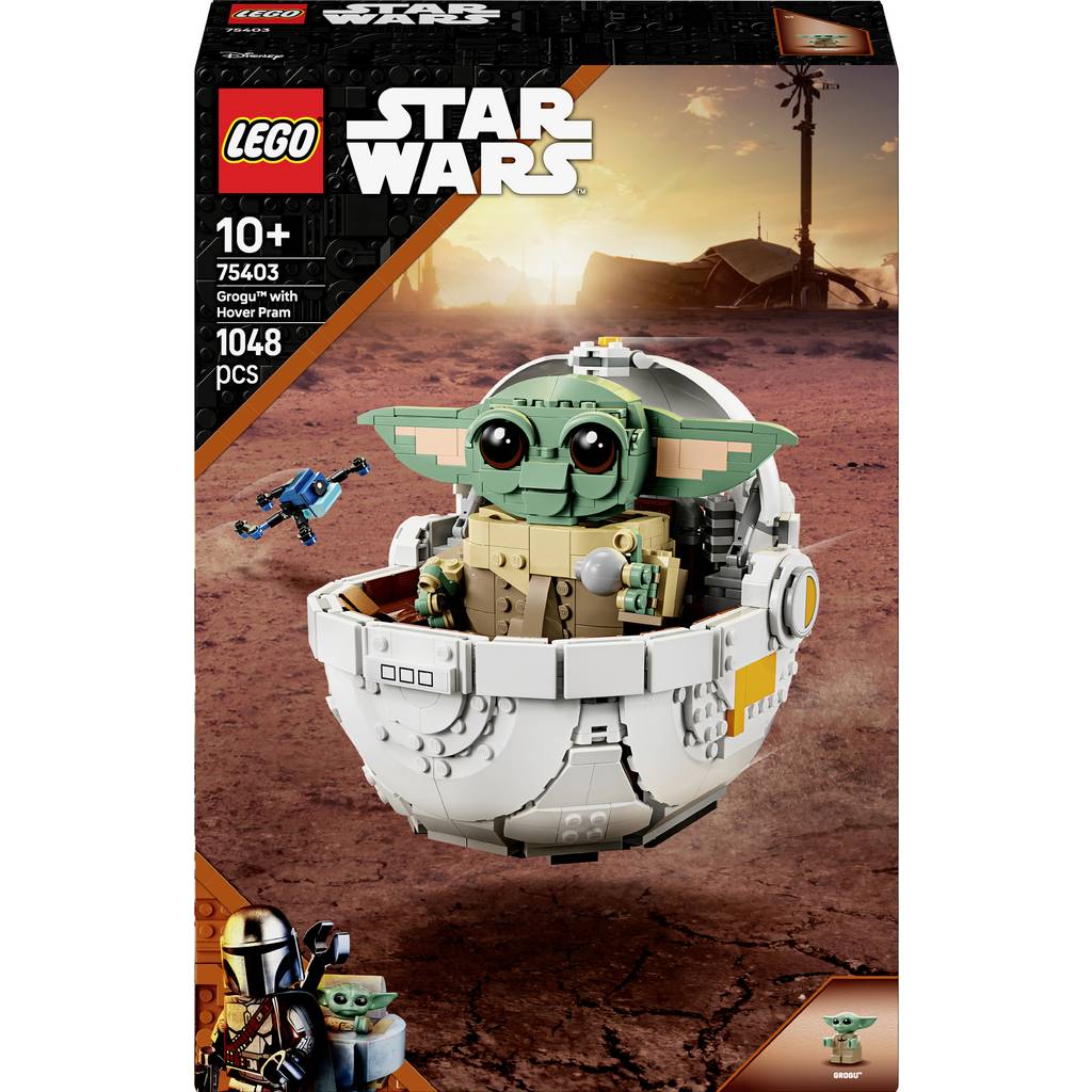 75403 LEGO® STAR WARS™ Grogu™'nun yalıtım koltuğunda.