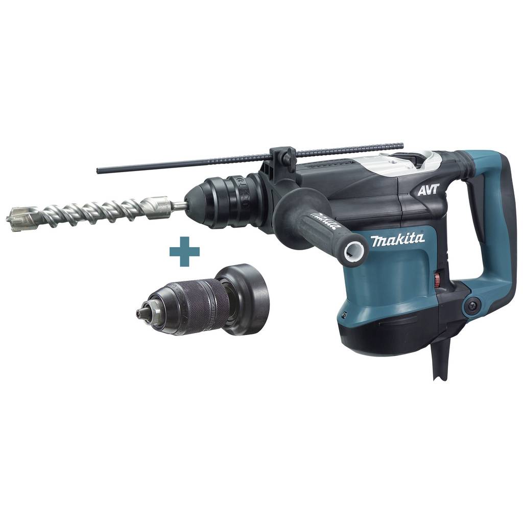 Makita SDS-Plus-Hammer drill combo 850 W incl. case HR3210FCT