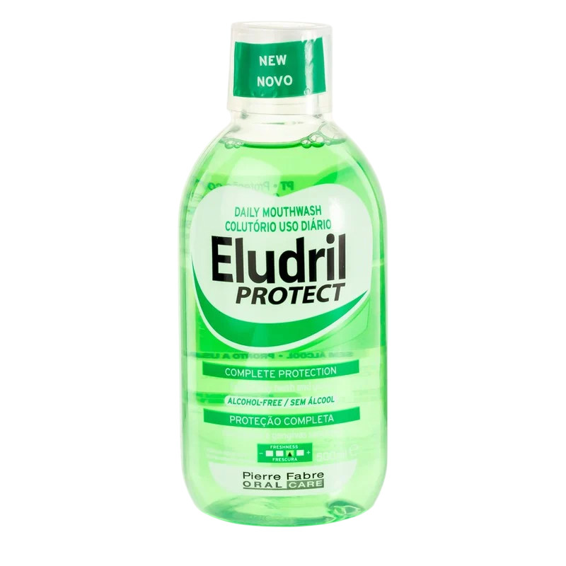 Eludril, Ağız Banyosu, Tam Koruma, 500 ml
