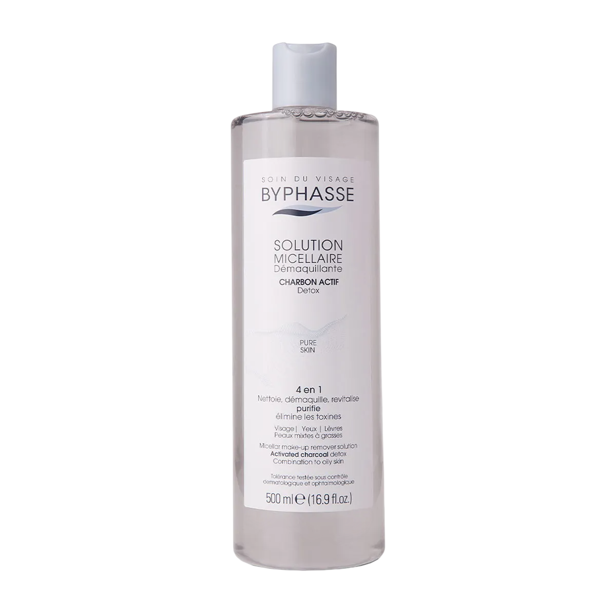 Byphasse, Byphasse, Charcoal, Makeup Removing, Micellar Water, 500 ml