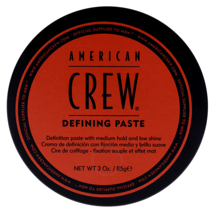American Crew, Defining Paste, Vegan, Hair Styling Paste, For Styling, Medium Hold, 85 g
