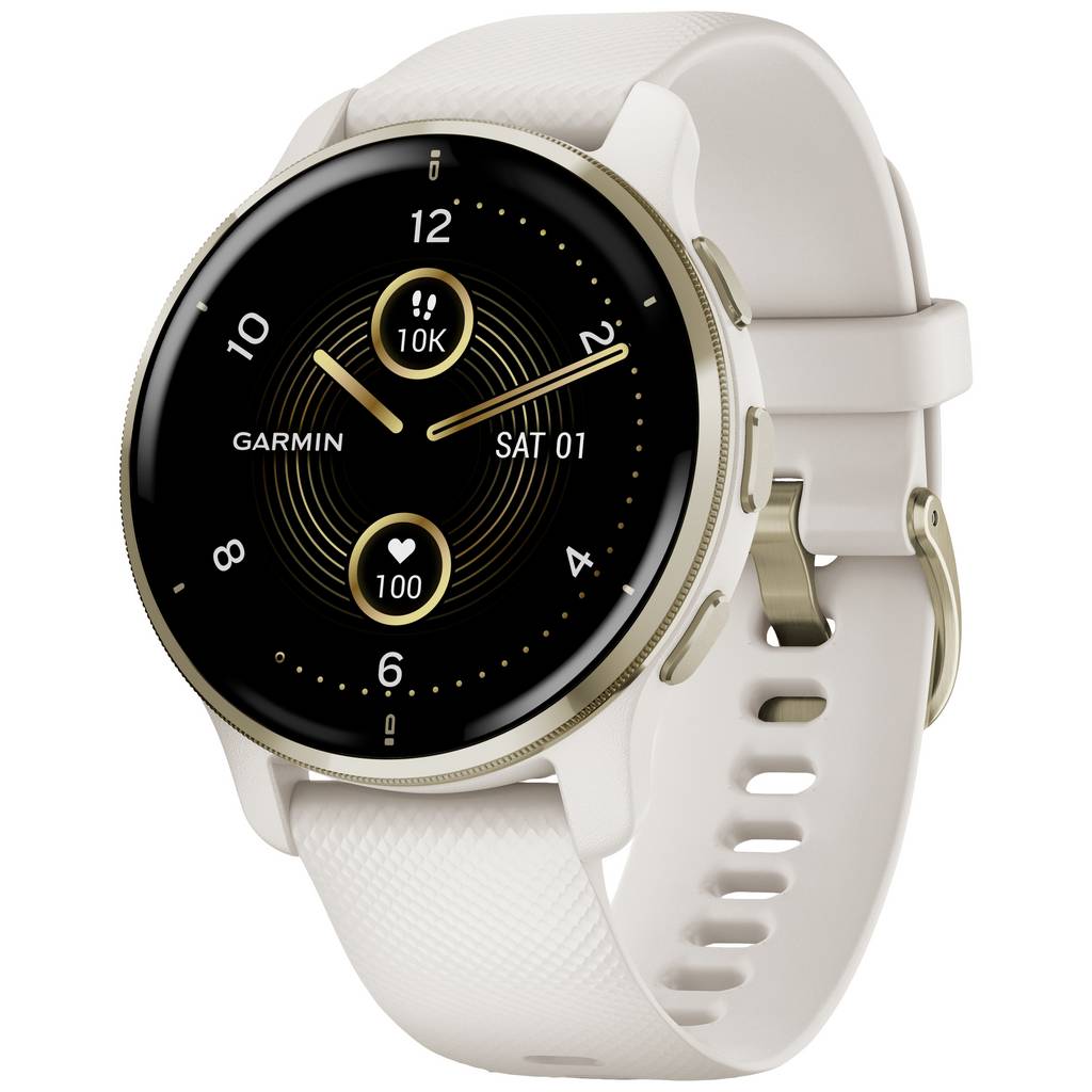 Garmin VENU® 2 PLUS Smartwatch Ivory 010-02496-12