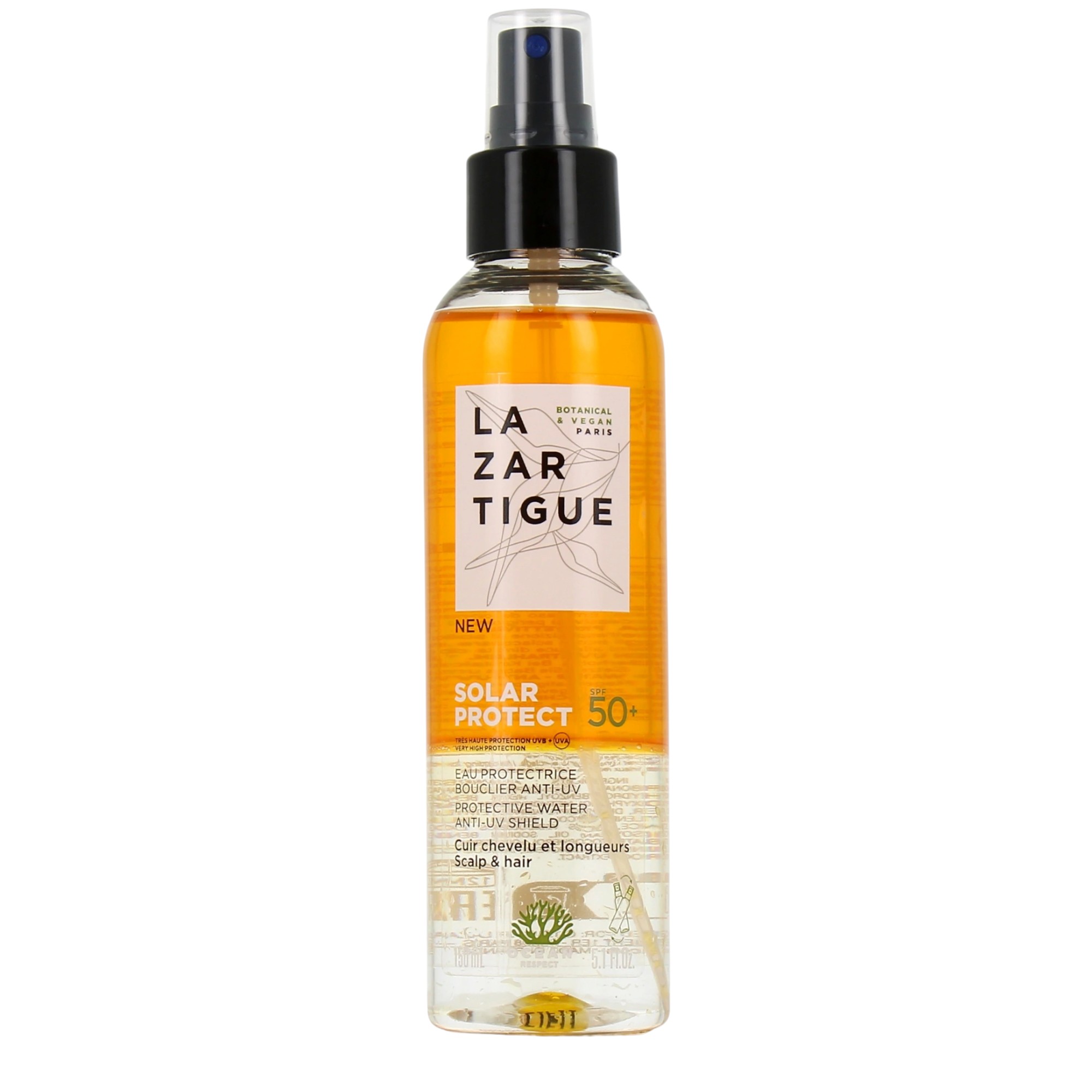 Lazartigue, Solar Protect, Protecție, Sprăi de protecția soarelui, SPF50+, 150 ml.