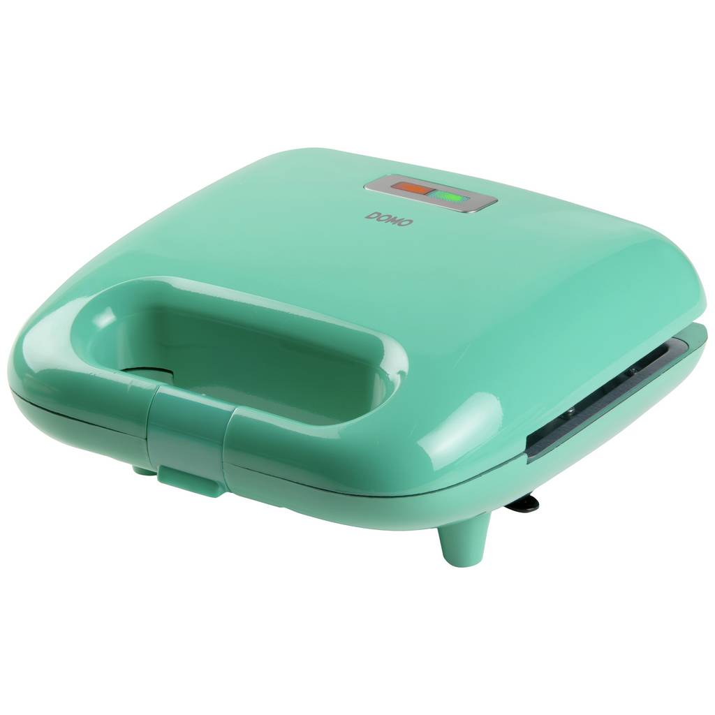 DOMO Snack Party Sandwich toaster Non-stick coating, Indicator light Gre DO1109C