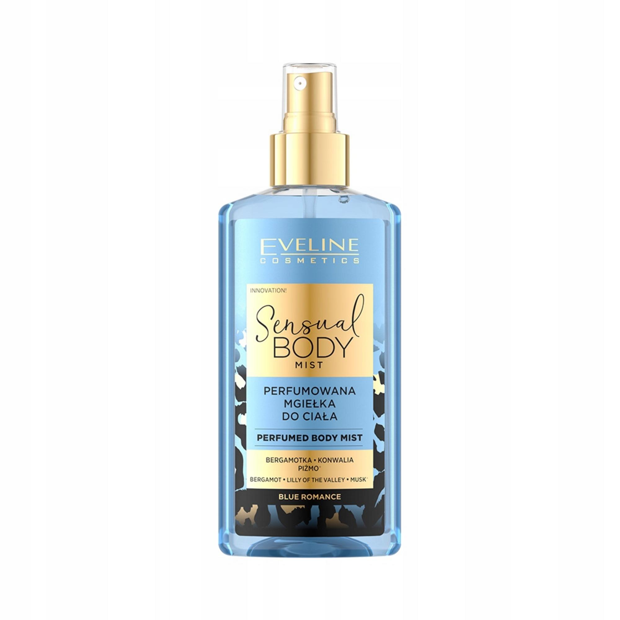 Eveline Cosmetics, Sensual Body Blue Romance, Spray de corp, Corp, 150 ml