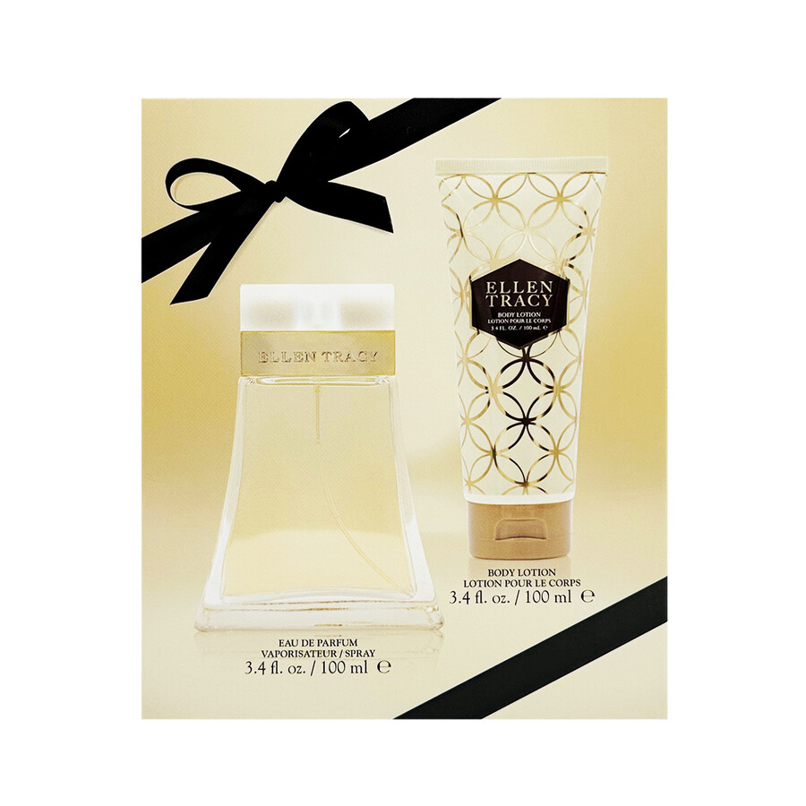 Set Ellen Tracy: Classic, Eau De Parfum, For Women, 100 ml + Classic, Hydrating, Body Lotion, 100 ml