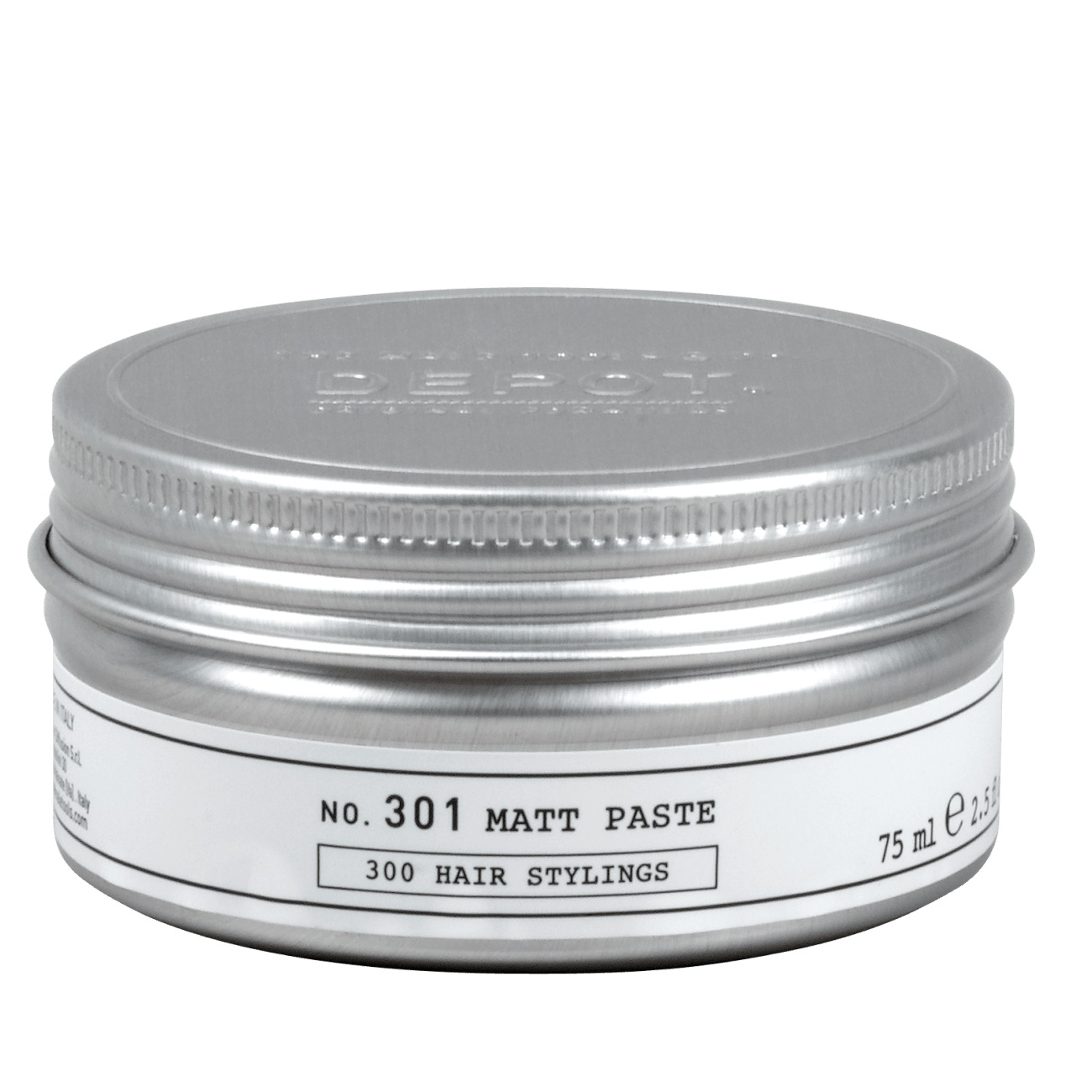 Depozit, 300 stilări de păr Nr. 301, Pastă pentru styling al părului, Textură mată, Tenție puternică, Pentru păr, 75 ml