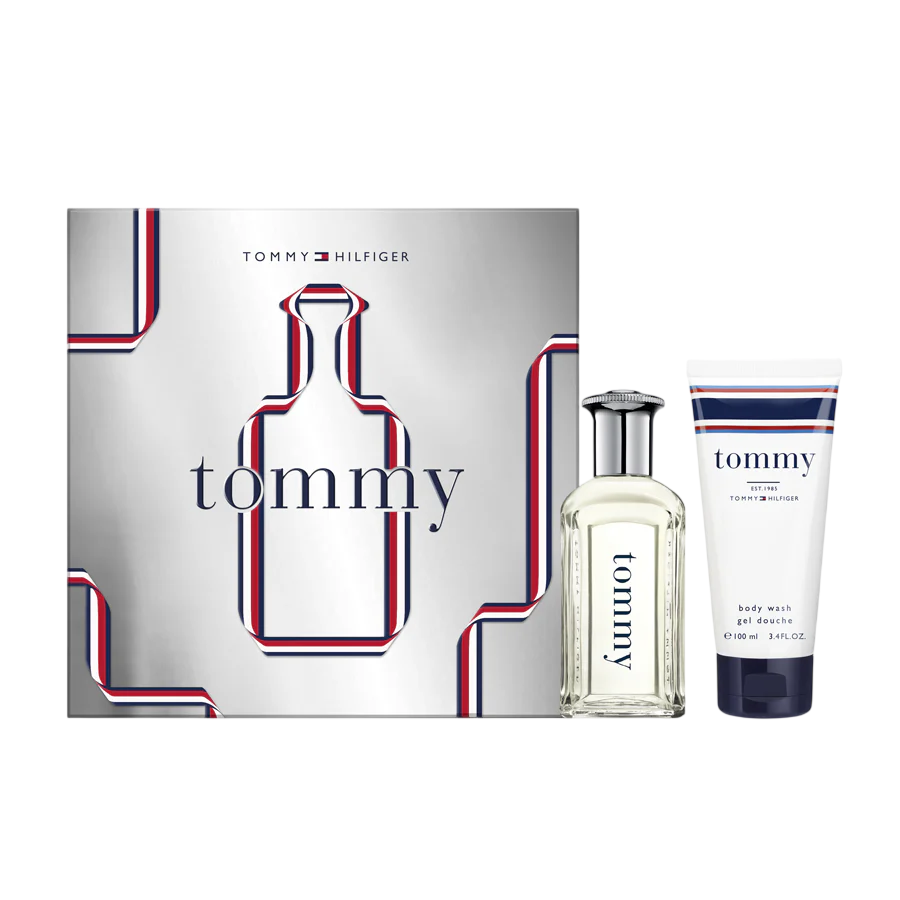 Setul Tommy Hilfiger: Tommy, Parfum de Toaletă, Pentru Bărbați, 50 ml + Tommy, Geamantan de Duș, Corp, 100 ml