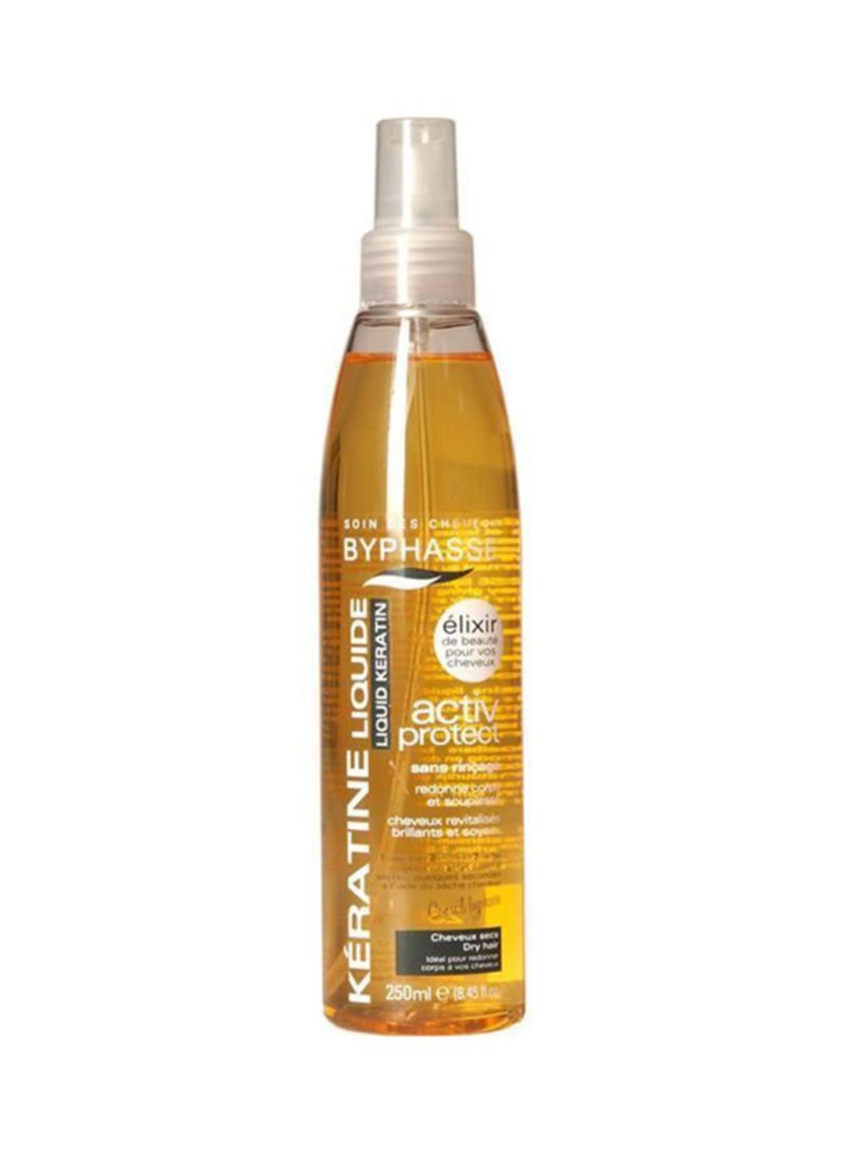 ByPhasse, Lichid de Keratină, Keratină, Tratarea Spraiului pentru Păr, Hidrant, 250 ml.