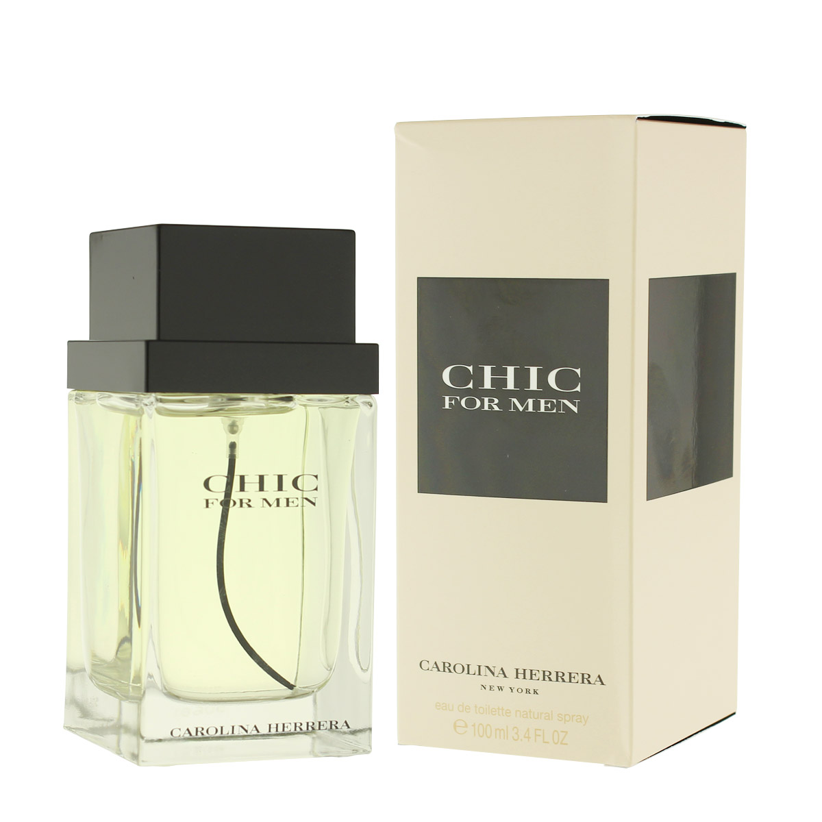 Carolina Herrera Chic pentru Bărbați Eau De Toilette 100 ml (bărbat)