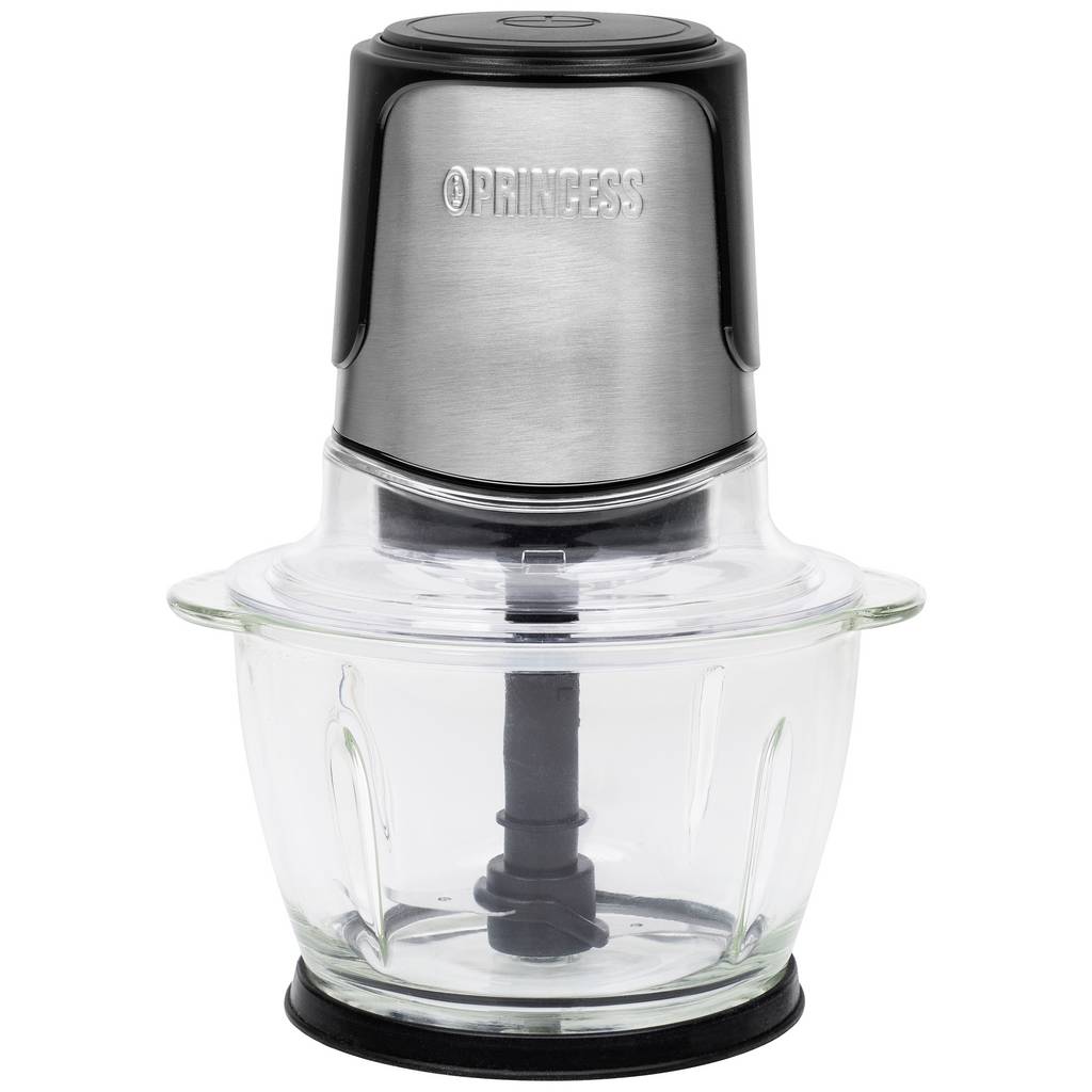Prințesa 221051 Chopper alimentar 300 W Argintiu, Negru 01.221051.01.001