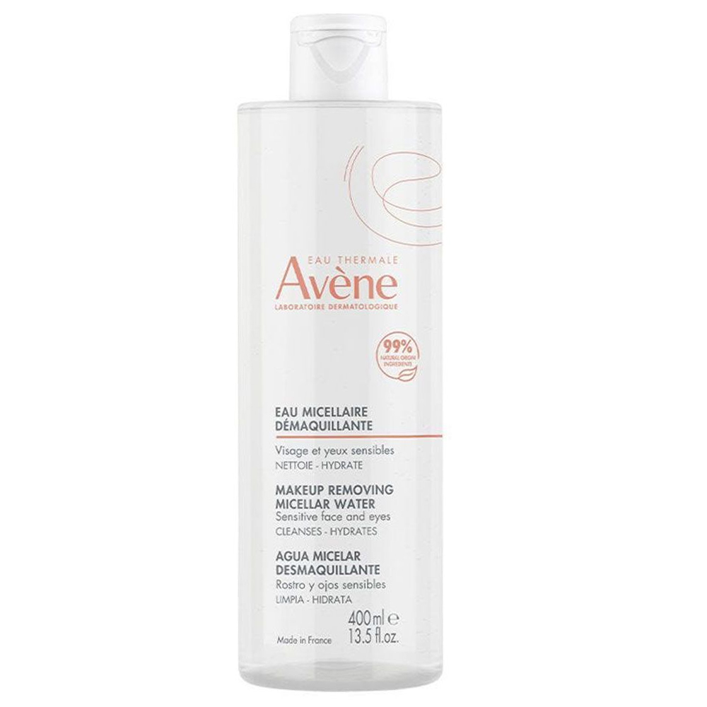 Avene, Eau Thermale, Cleanses and Removes Makeup, Micellar Water, Sensitive, 400 ml