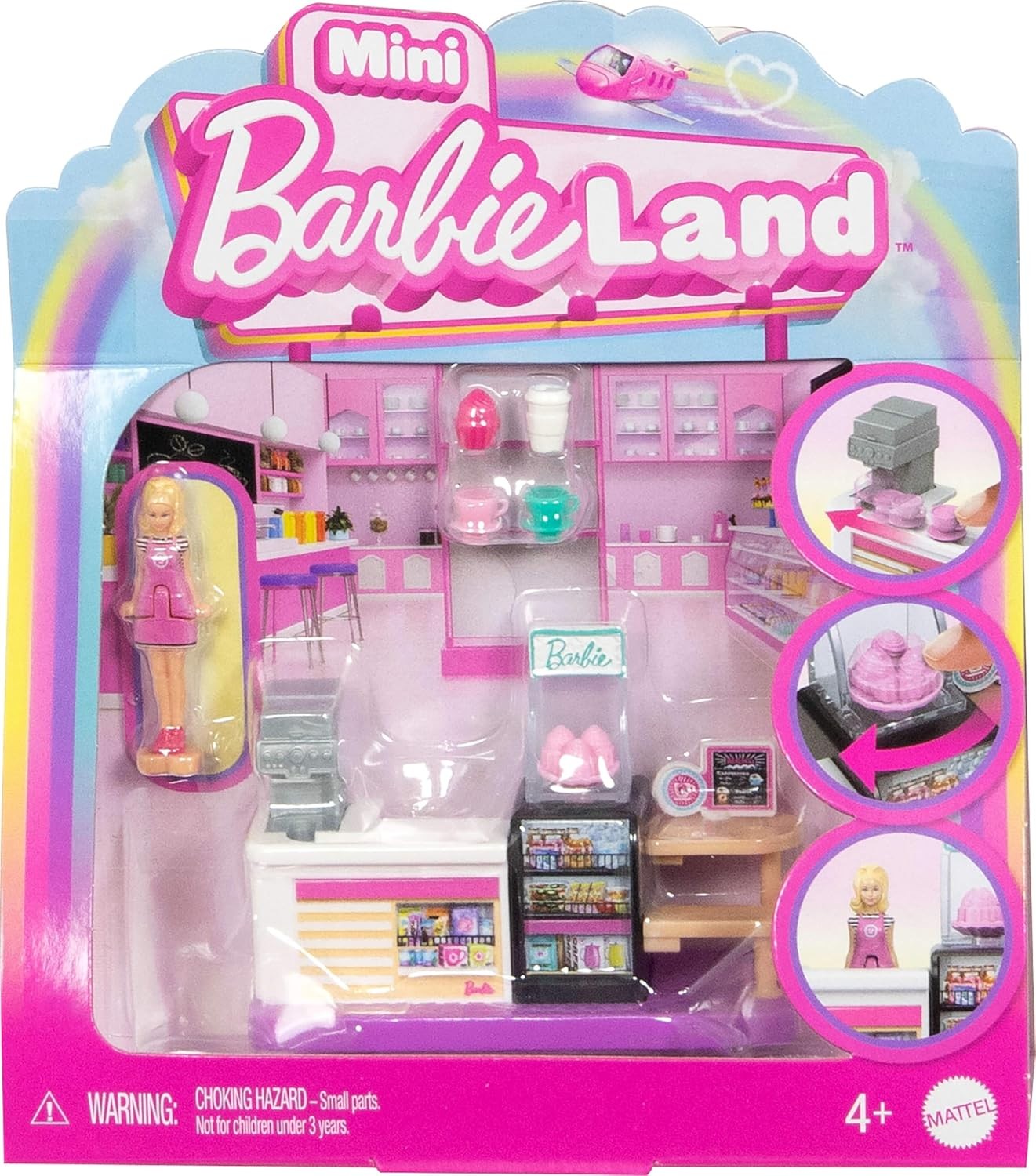 Barbie Mini BarbieLand Doll and Playset JCR31