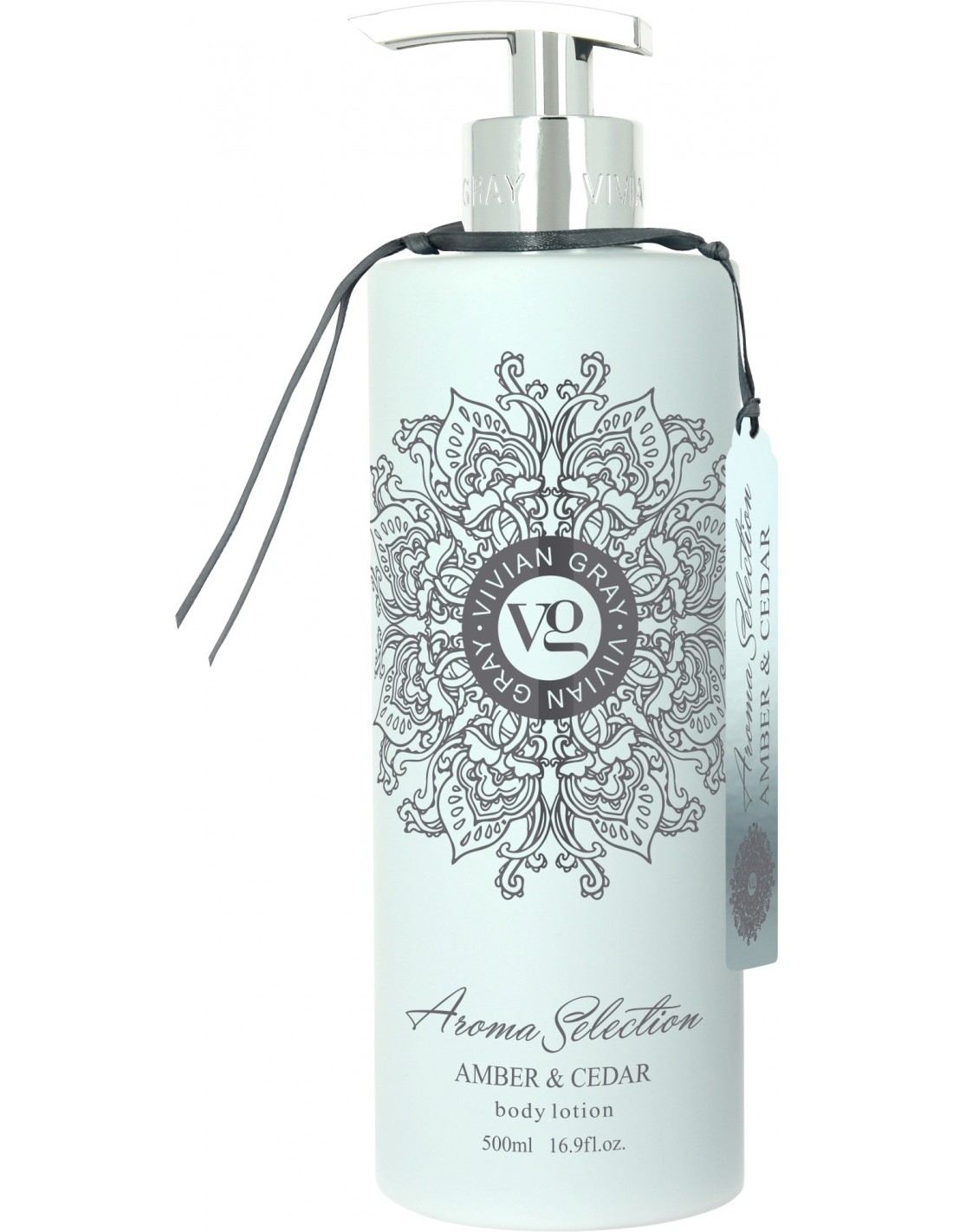 Vivian Gray, Koku Seçimi, Amber ve Çam, Nemlendirici, Vücut Kremini, 500 ml