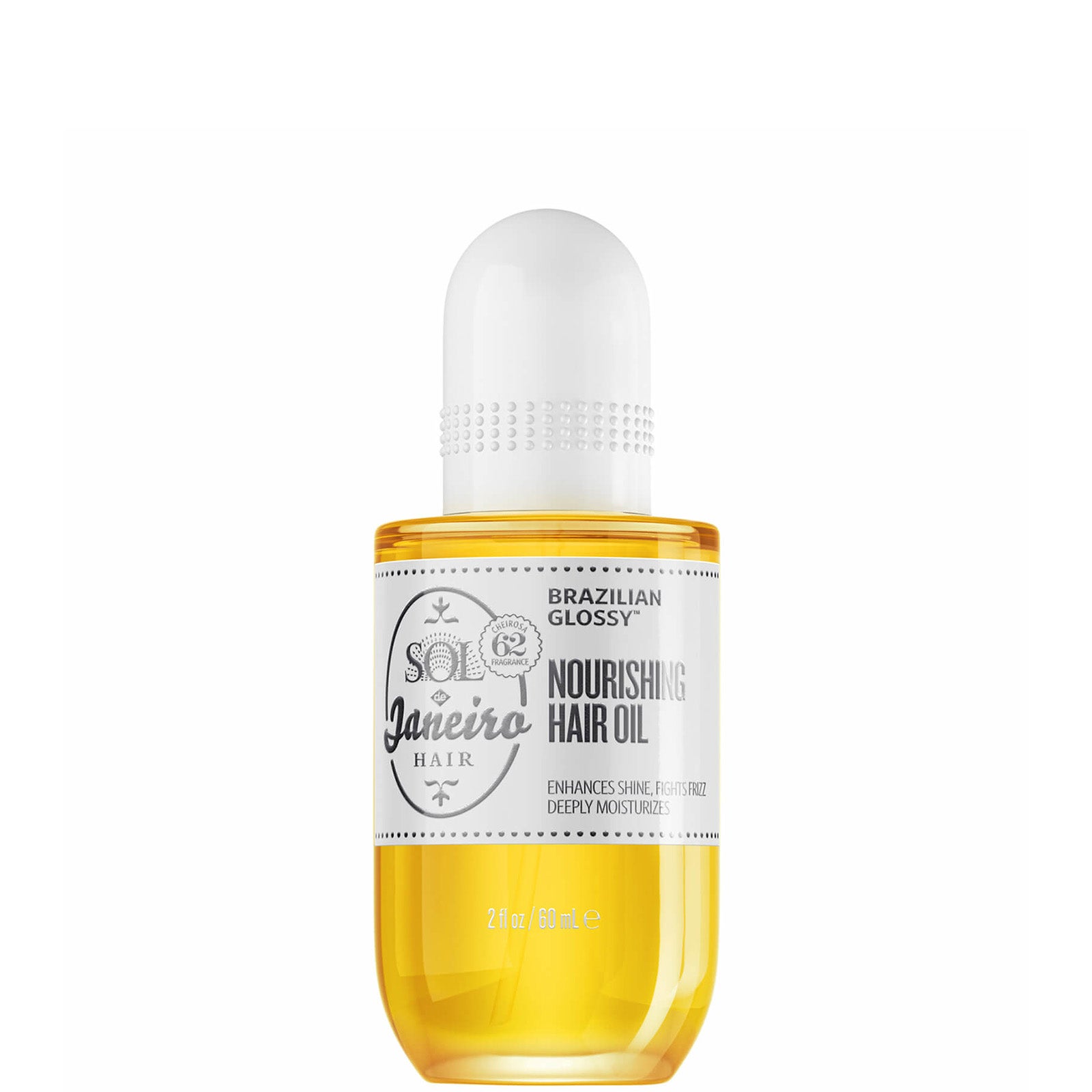 Sol de Janeiro, Brazilian Glossy, Vegan, Tratament pentru păr cu ulei, Strălucire, 58 ml.