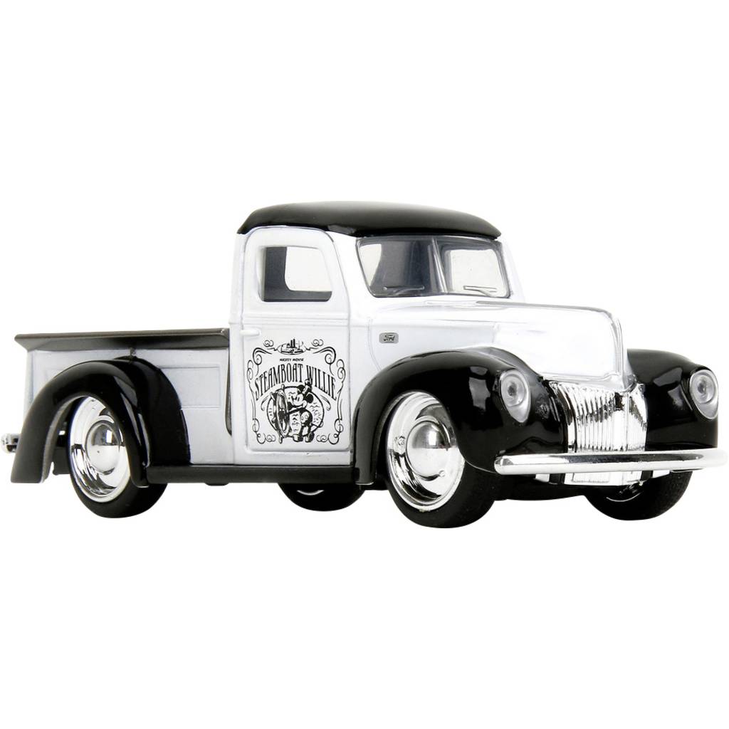 JADA TOYS Ford Disney Steamboat Willie, 1941 pickup Assembled Car  9336091314R00