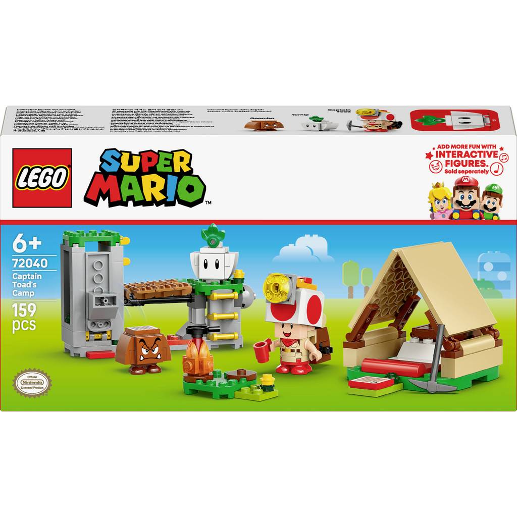 LEGO® Super Mario™ Capitanul Toad Camper 72040