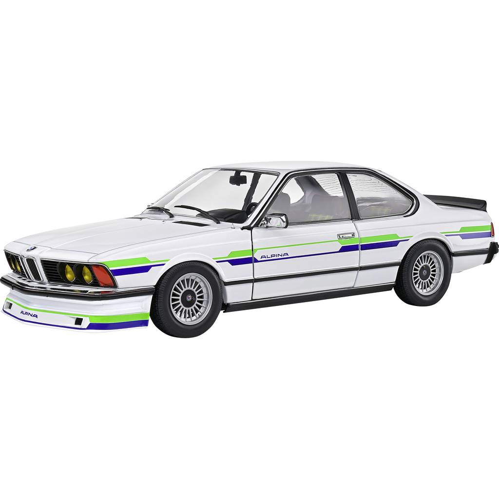 Solido Alpina B7 Turbo (E24) 1984 alb 1:18 model de mașină S1810303